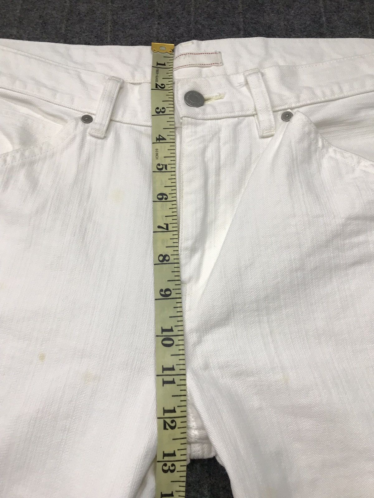 Japanese Brand × Uniqlo Uniqlo Carpenter Denim Tactical Cargo Pants Size US 33 - 16 Thumbnail