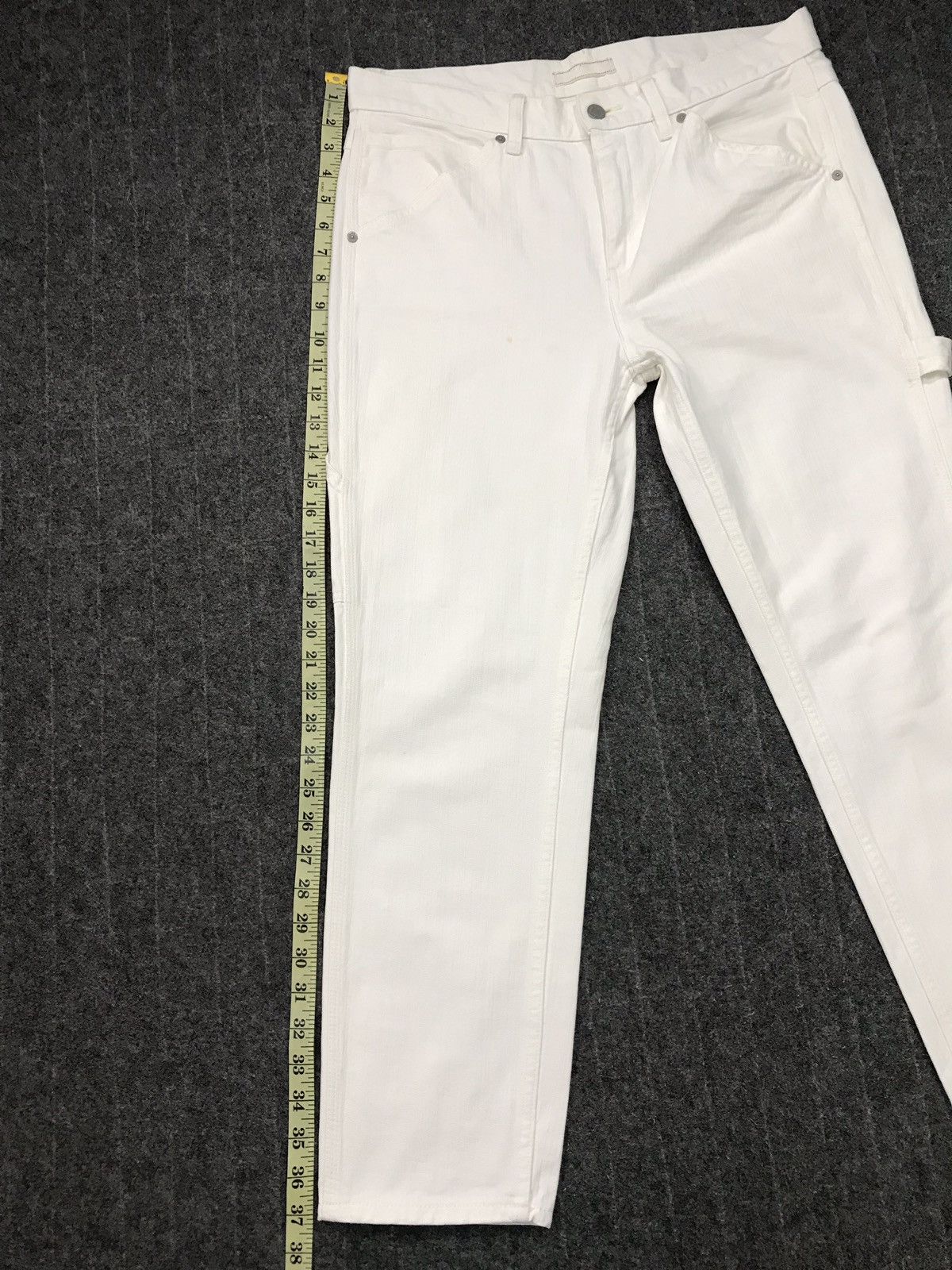 Japanese Brand × Uniqlo Uniqlo Carpenter Denim Tactical Cargo Pants Size US 33 - 20 Thumbnail