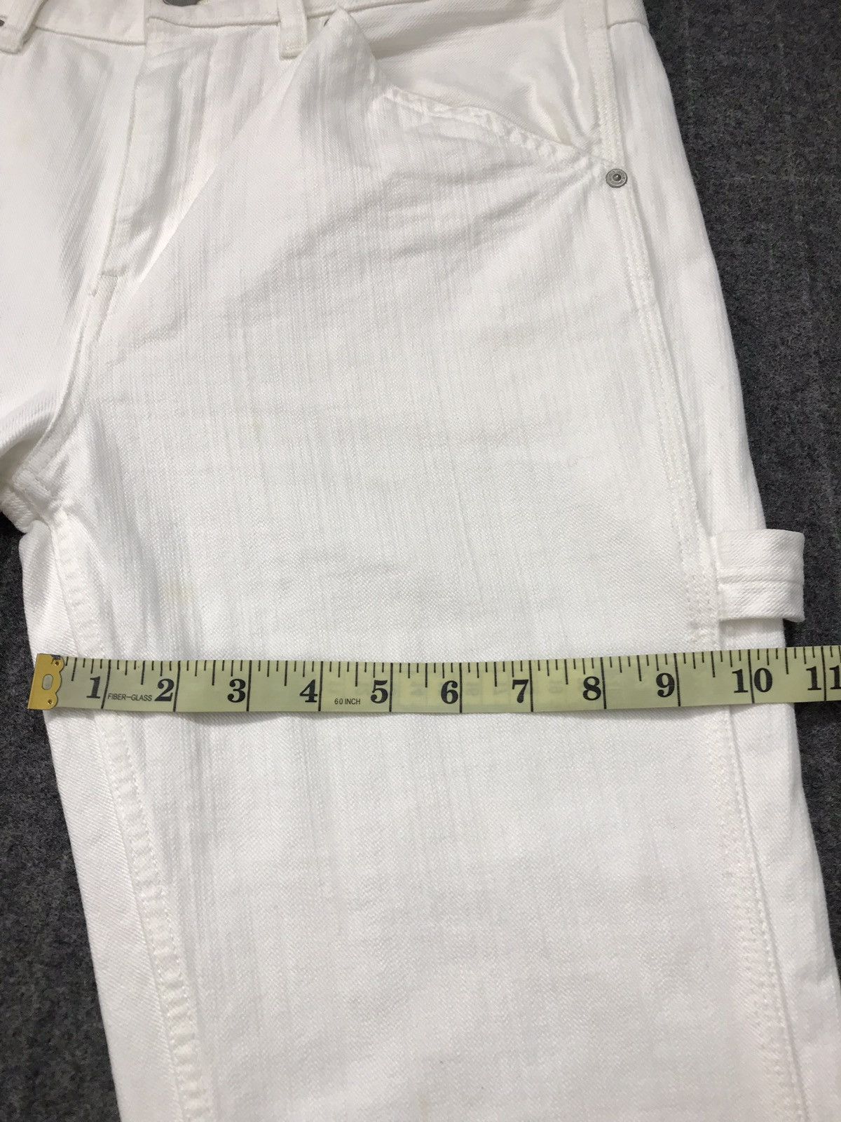 Japanese Brand × Uniqlo Uniqlo Carpenter Denim Tactical Cargo Pants Size US 33 - 17 Thumbnail