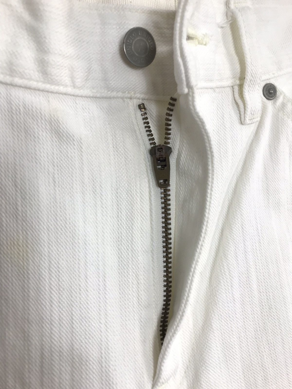 Japanese Brand × Uniqlo Uniqlo Carpenter Denim Tactical Cargo Pants Size US 33 - 7 Thumbnail