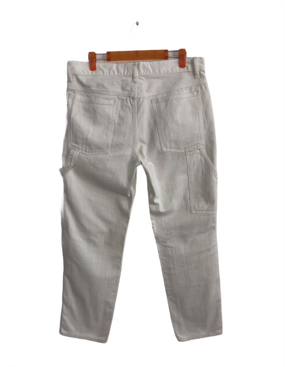 Japanese Brand × Uniqlo Uniqlo Carpenter Denim Tactical Cargo Pants Size US 33 - 2 Thumbnail
