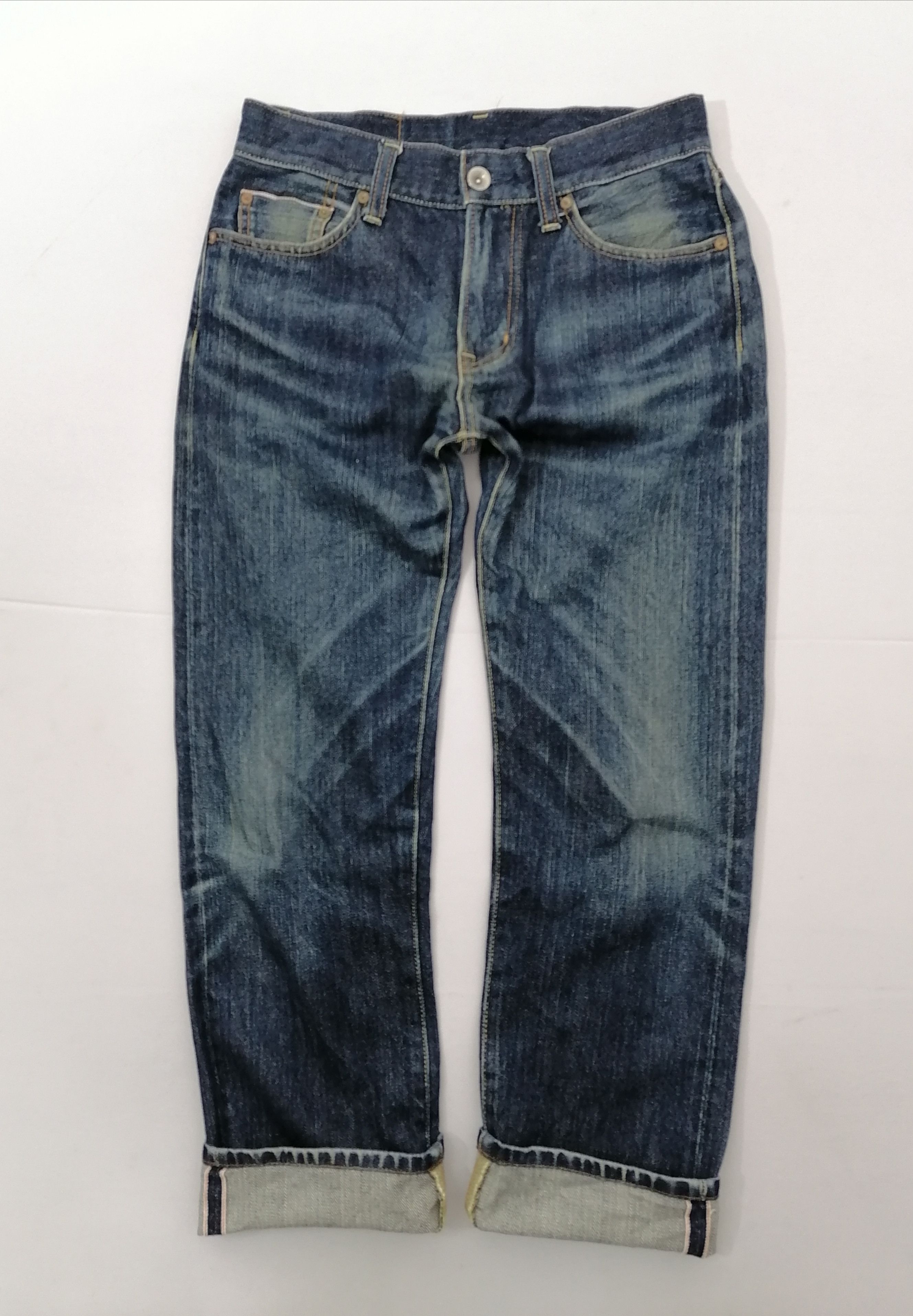 Uniqlo Uniqlo Regular Fit Straight Selvedge Denim Jeans Size US 32 / EU 48 - 1 Preview