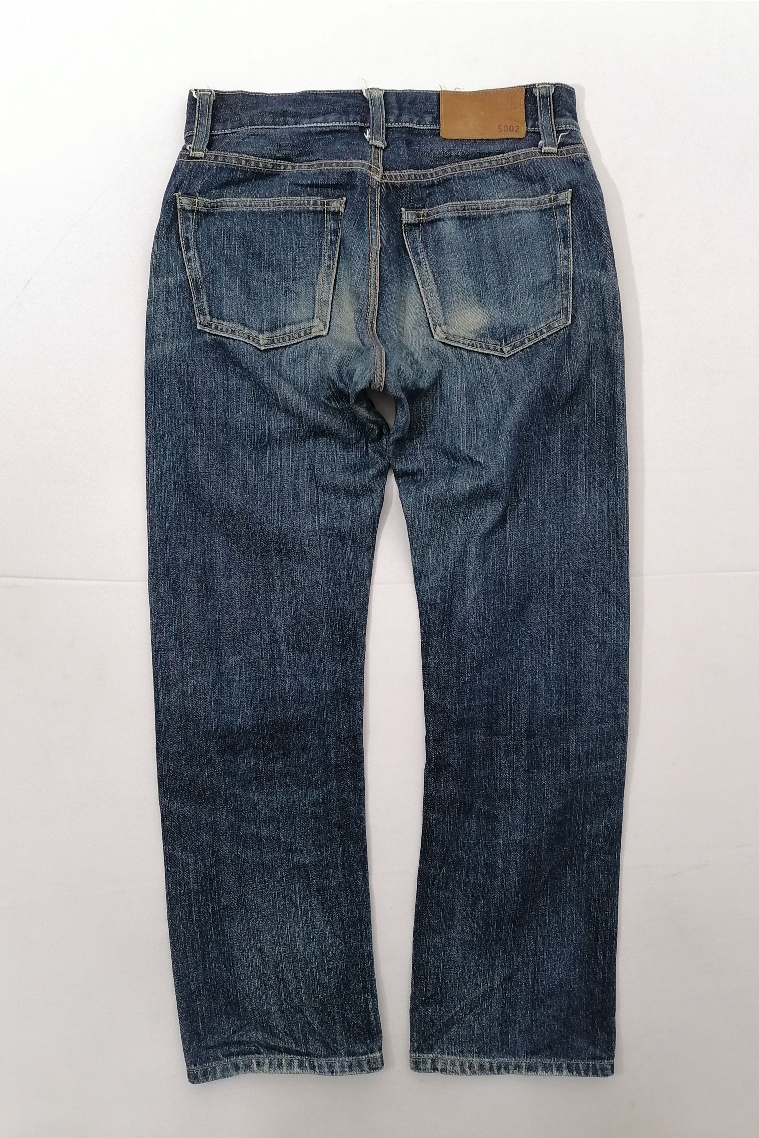 Uniqlo Uniqlo Regular Fit Straight Selvedge Denim Jeans Size US 32 / EU 48 - 3 Thumbnail