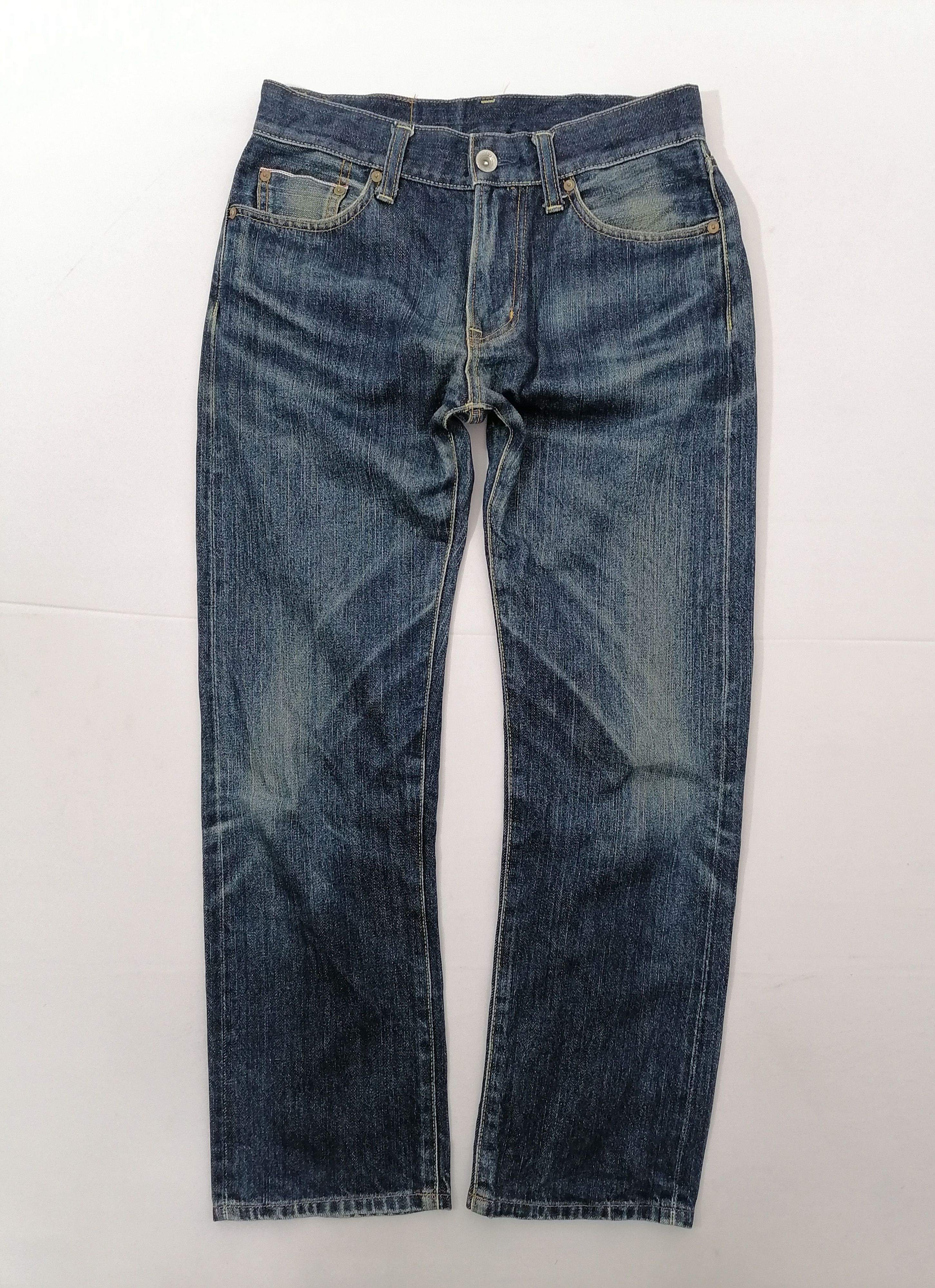 Uniqlo Uniqlo Regular Fit Straight Selvedge Denim Jeans Size US 32 / EU 48 - 2 Preview