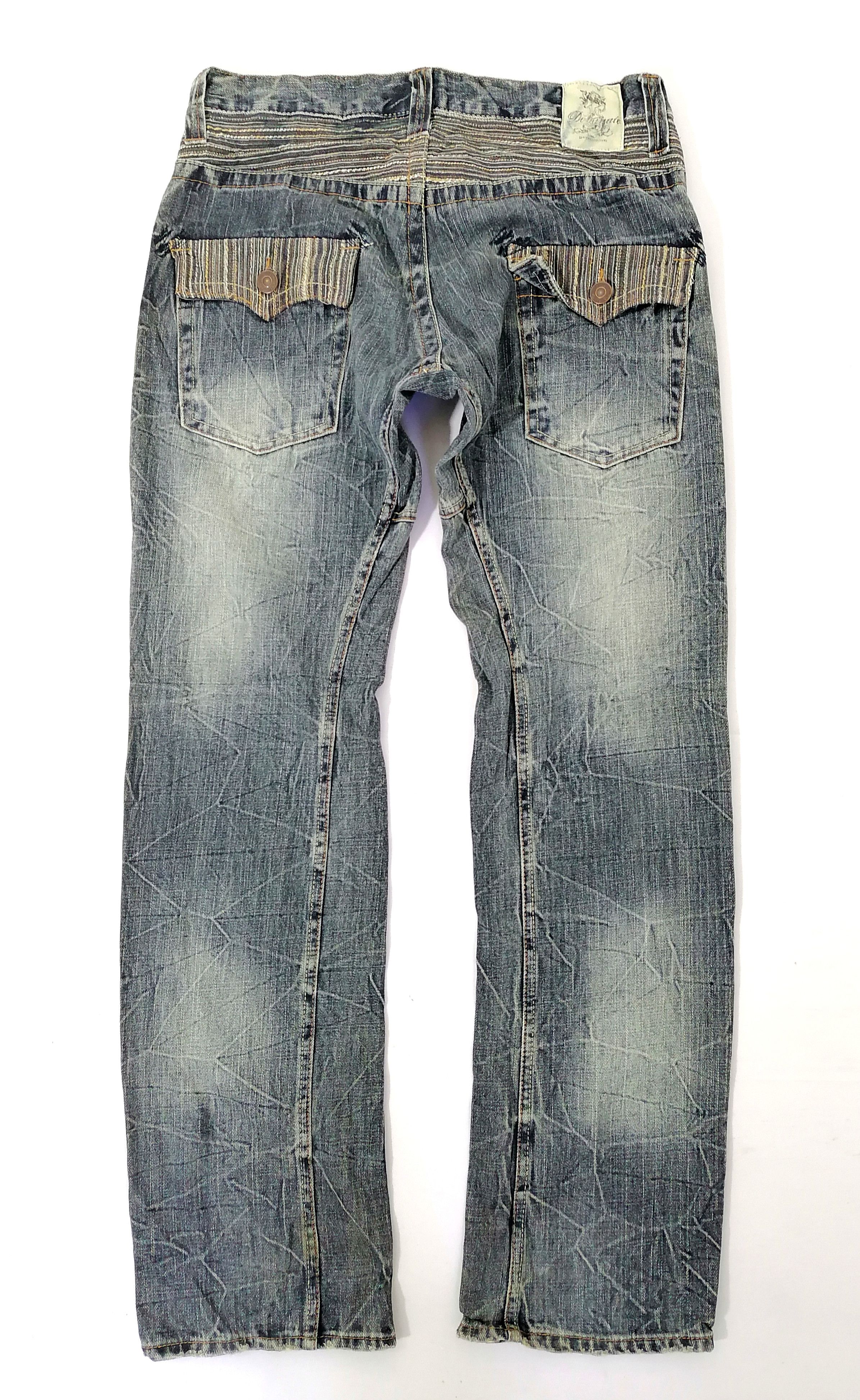 Other Dominate Handcrafted Jeans Nice Design Denim Size US 32 / EU 48 - 2 Thumbnail