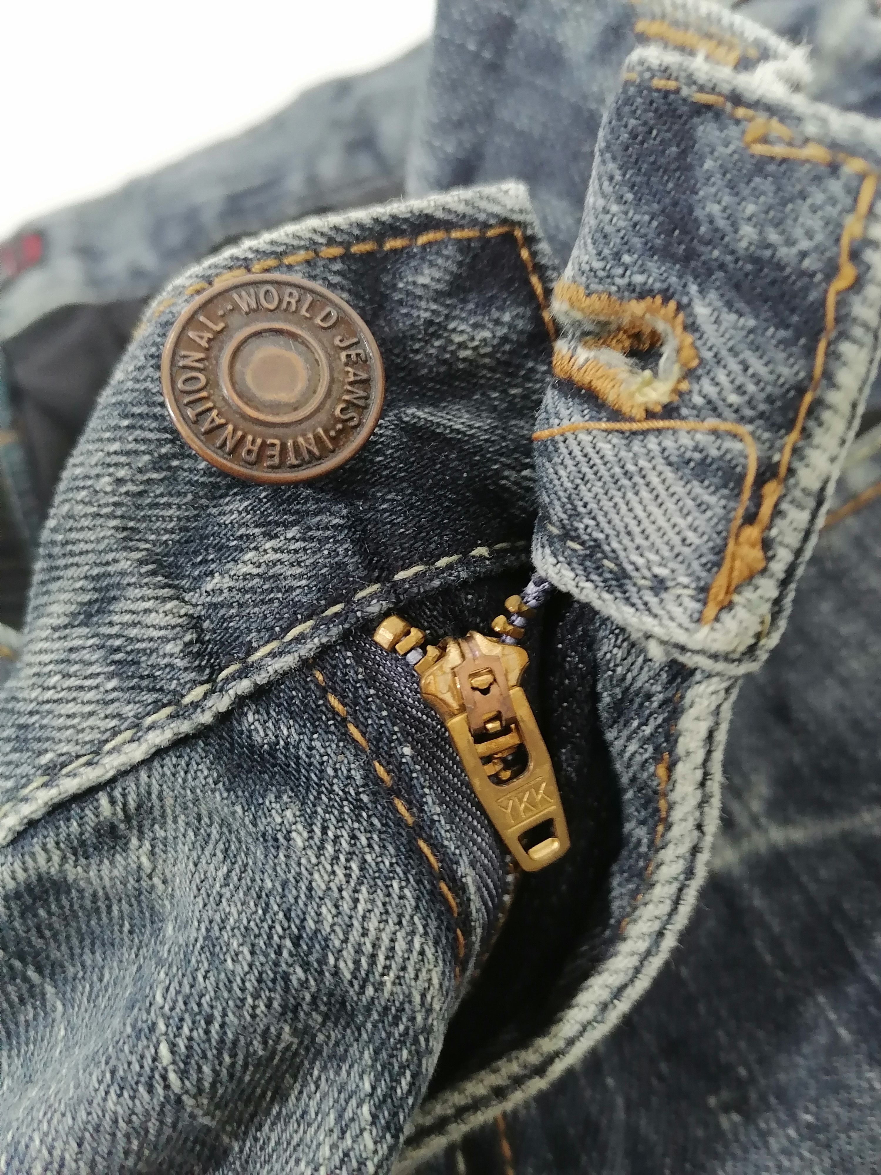 Other Dominate Handcrafted Jeans Nice Design Denim Size US 32 / EU 48 - 3 Thumbnail