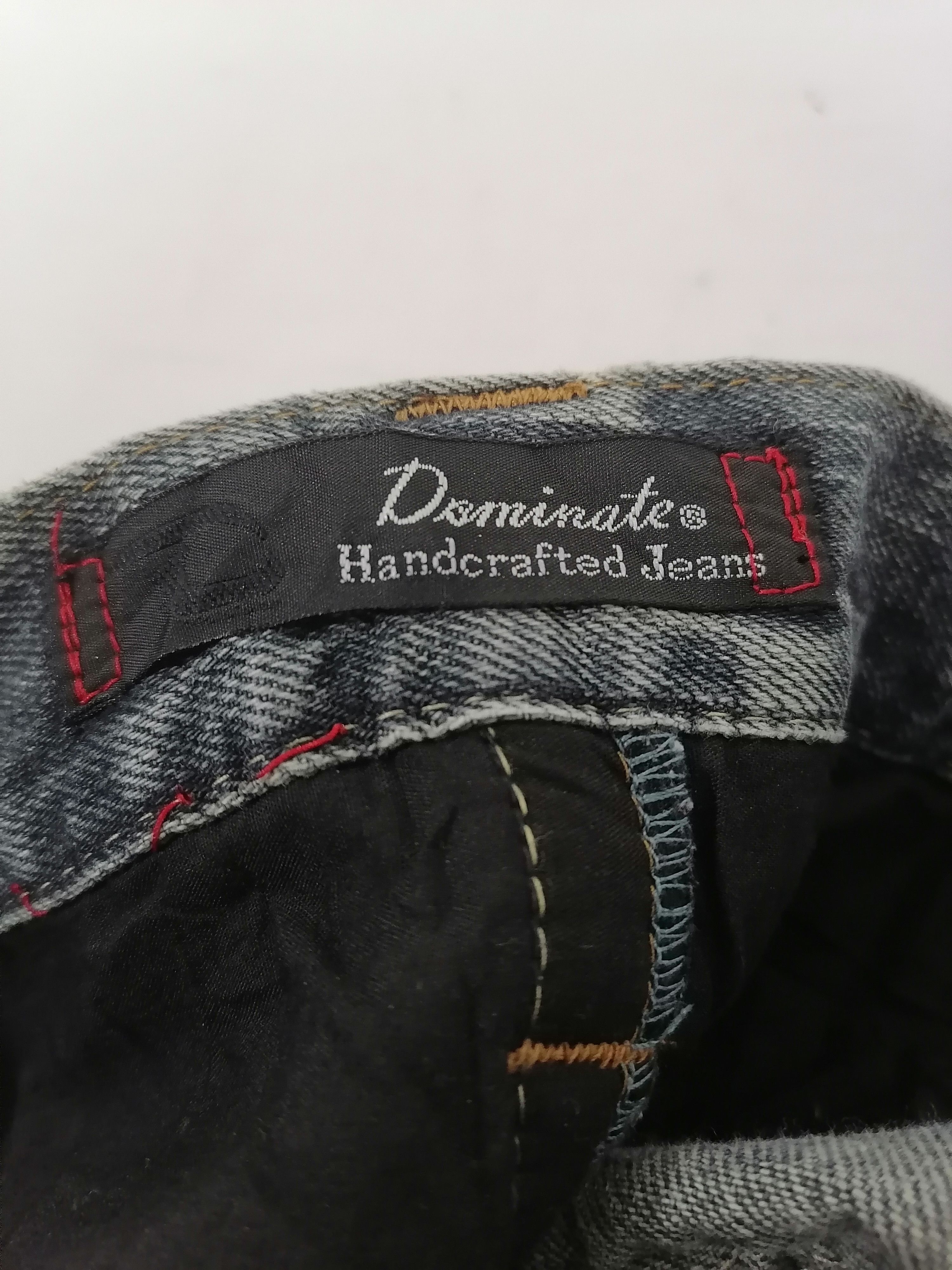 Other Dominate Handcrafted Jeans Nice Design Denim Size US 32 / EU 48 - 6 Thumbnail