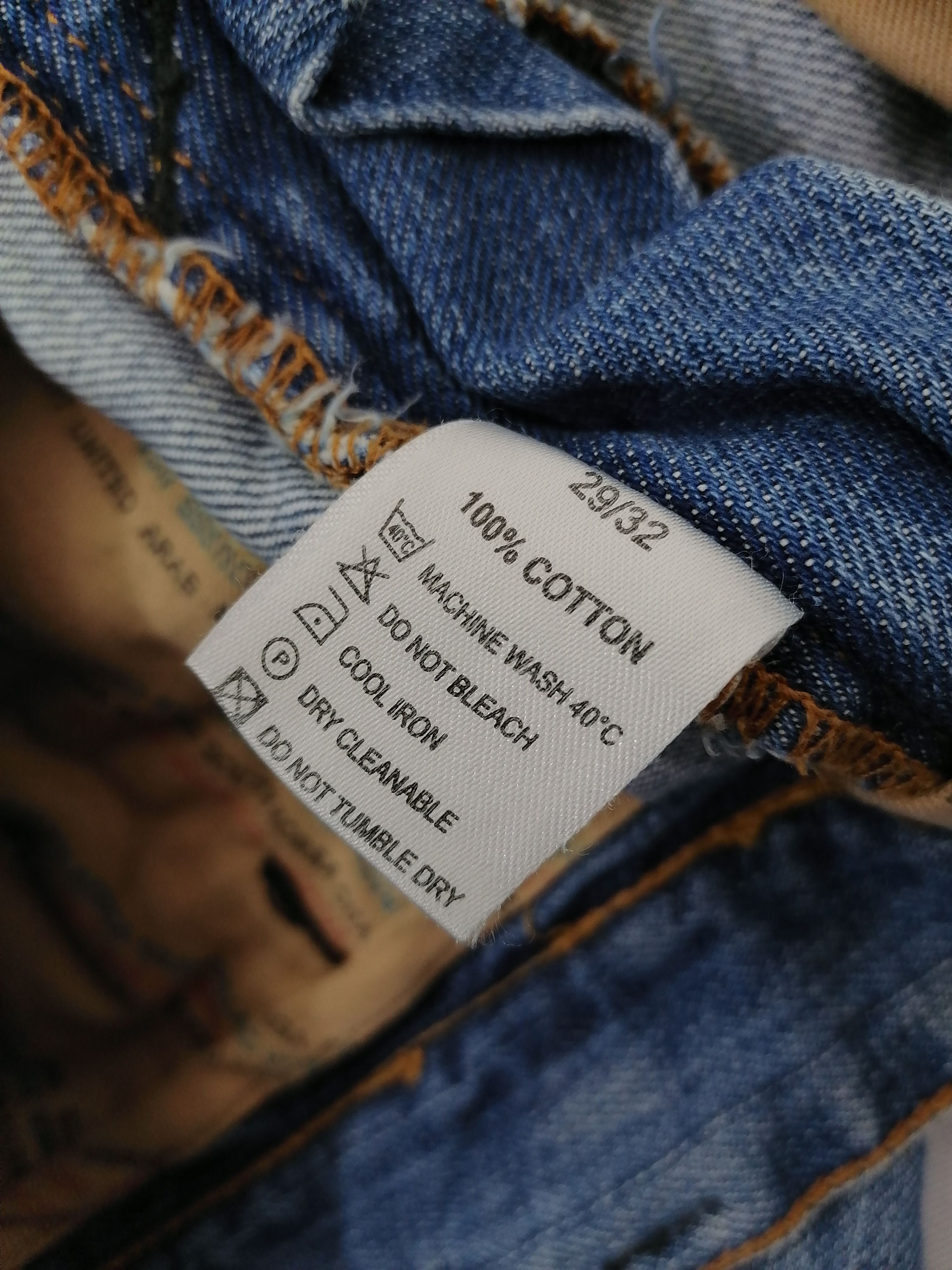 Guess × Vintage Guess Embroidered Denim Jeans Size US 31 - 8 Thumbnail
