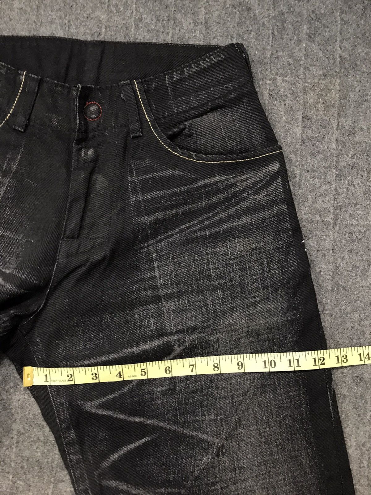 Levi's × Vintage Vintage Levi’s Strauss & Co Black Colour Snap Button Style Size US 29 - 18 Thumbnail