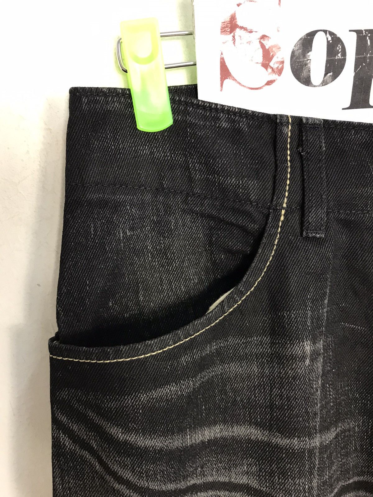 Levi's × Vintage Vintage Levi’s Strauss & Co Black Colour Snap Button Style Size US 29 - 7 Thumbnail