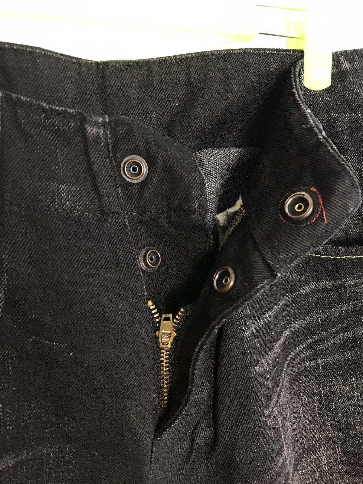 Levi's × Vintage Vintage Levi’s Strauss & Co Black Colour Snap Button Style Size US 29 - 8 Thumbnail