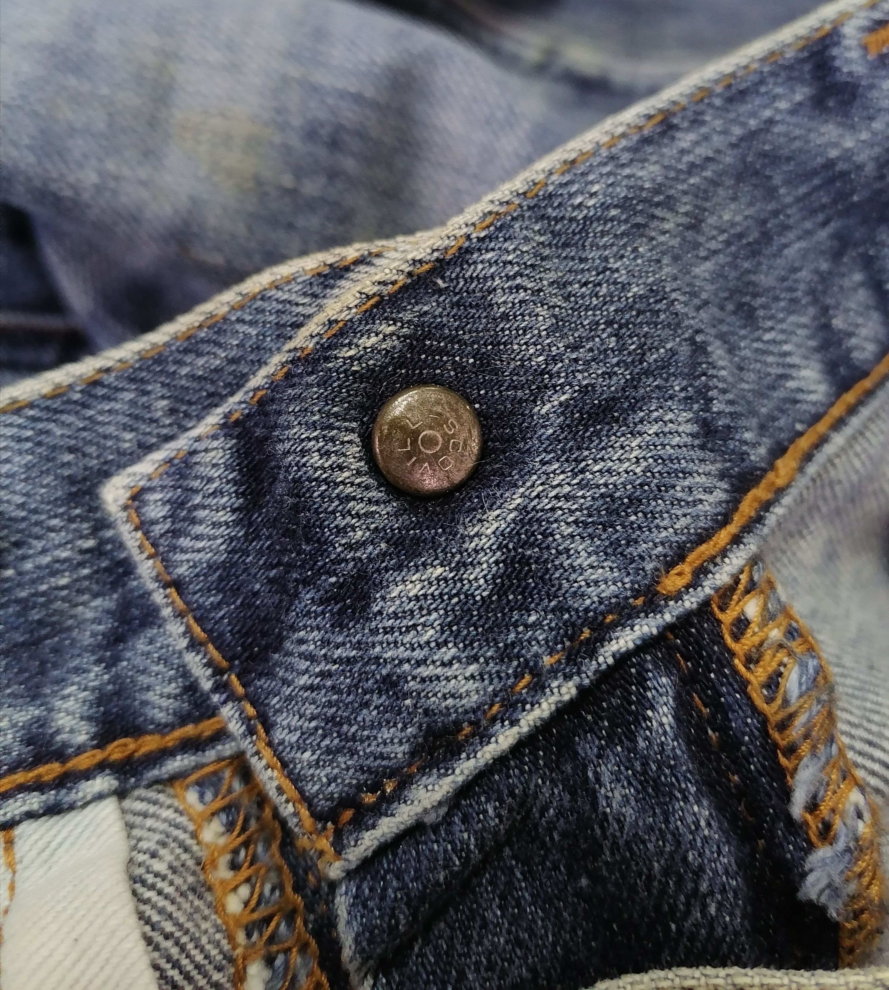 Vintage Dungarees Denim Jeans Size US 31 - 4 Thumbnail