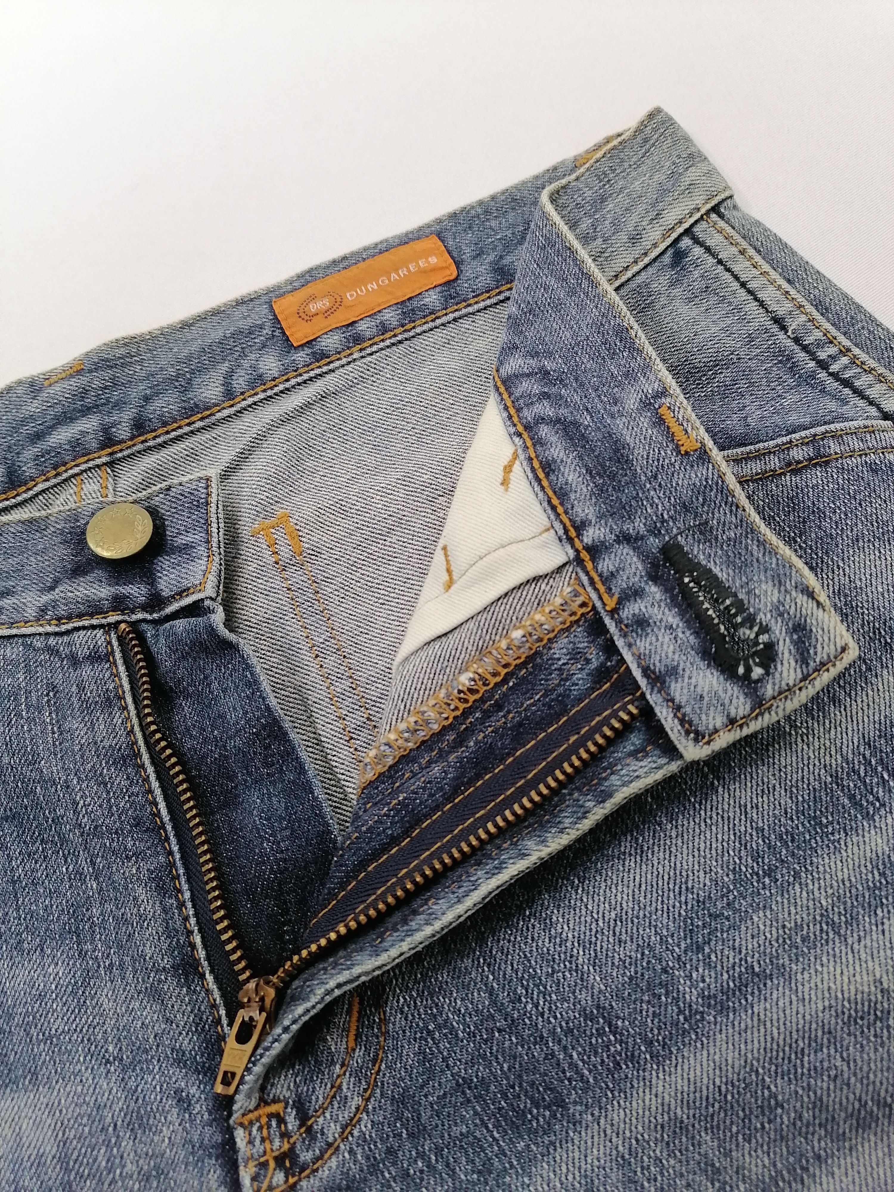 Vintage Dungarees Denim Jeans Size US 31 - 5 Thumbnail
