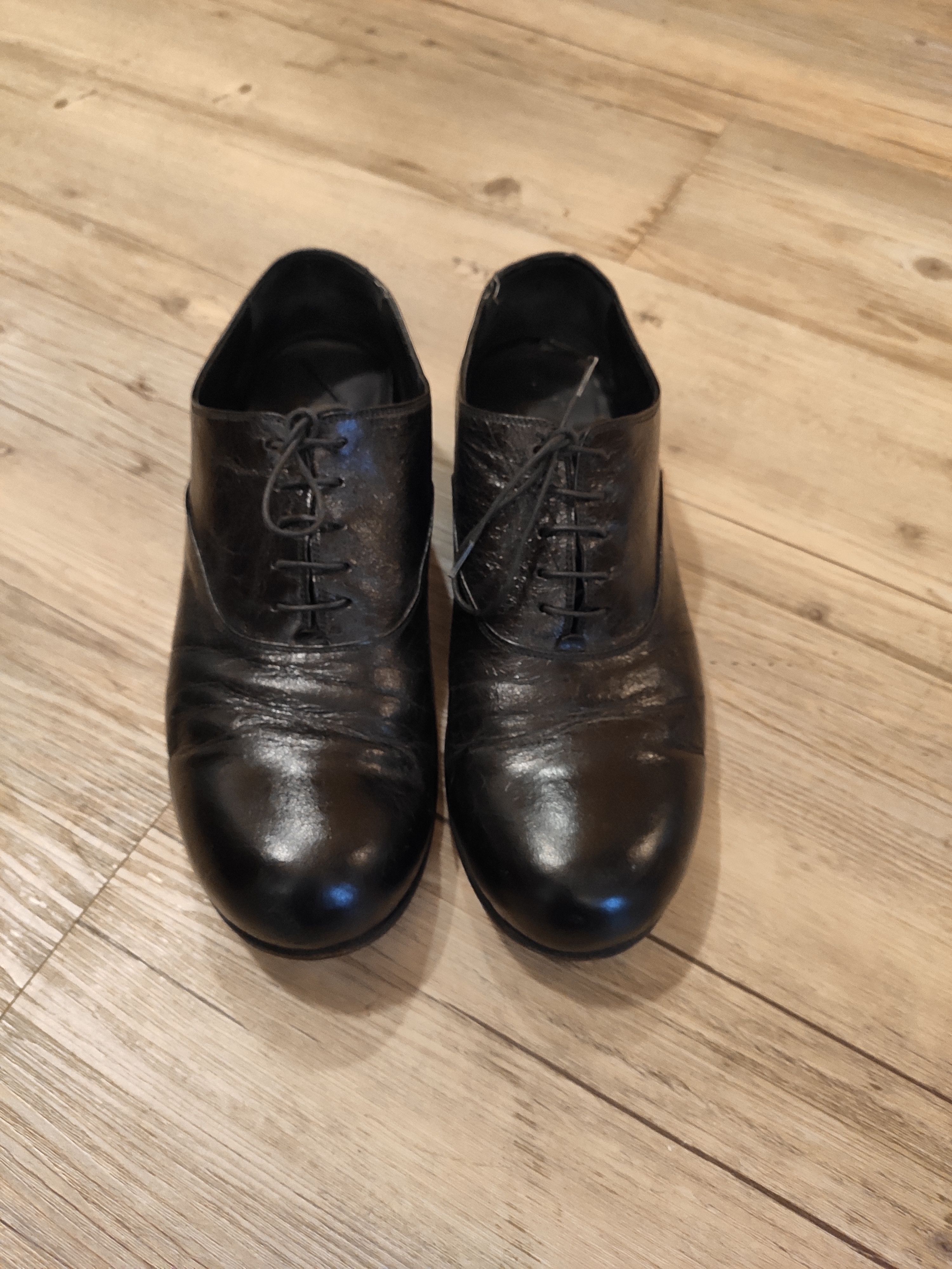 Gianni Barbato Black derbies. Like GUIDI or Comme des Garcons Size US 8.5 / EU 41-42 - 2 Thumbnail