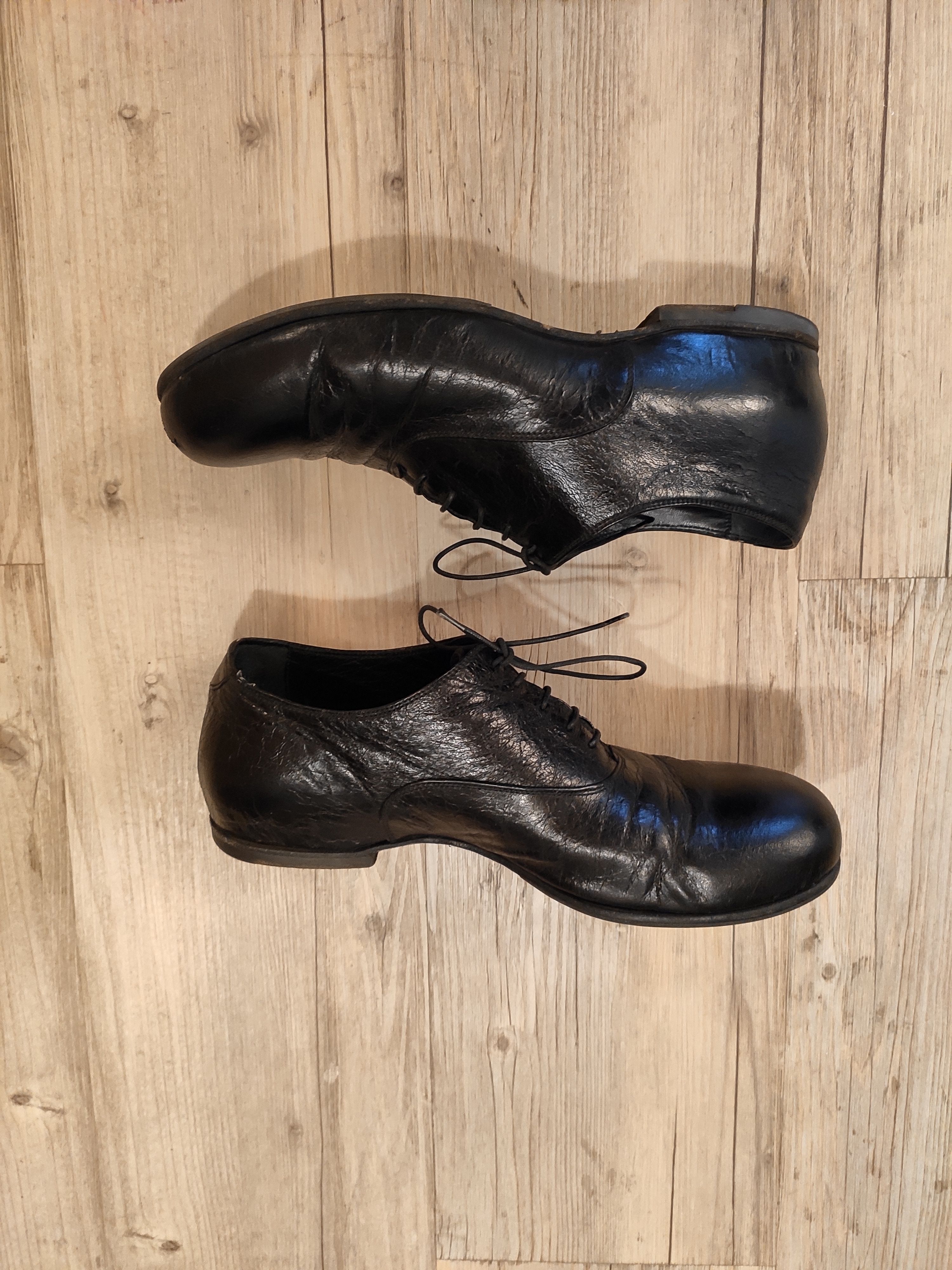 Gianni Barbato Black derbies. Like GUIDI or Comme des Garcons Size US 8.5 / EU 41-42 - 5 Thumbnail