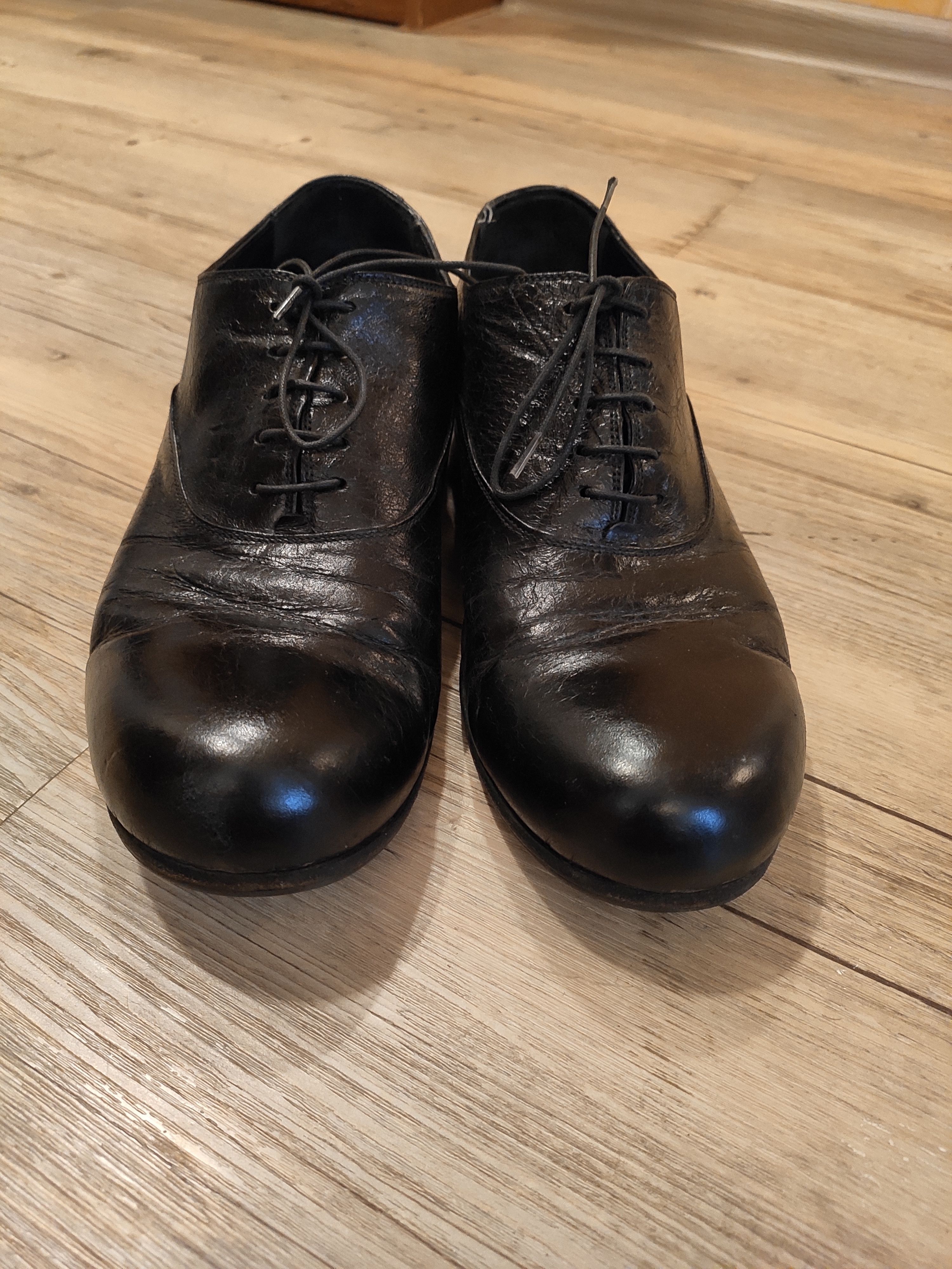 Gianni Barbato Black derbies. Like GUIDI or Comme des Garcons Size US 8.5 / EU 41-42 - 1 Thumbnail