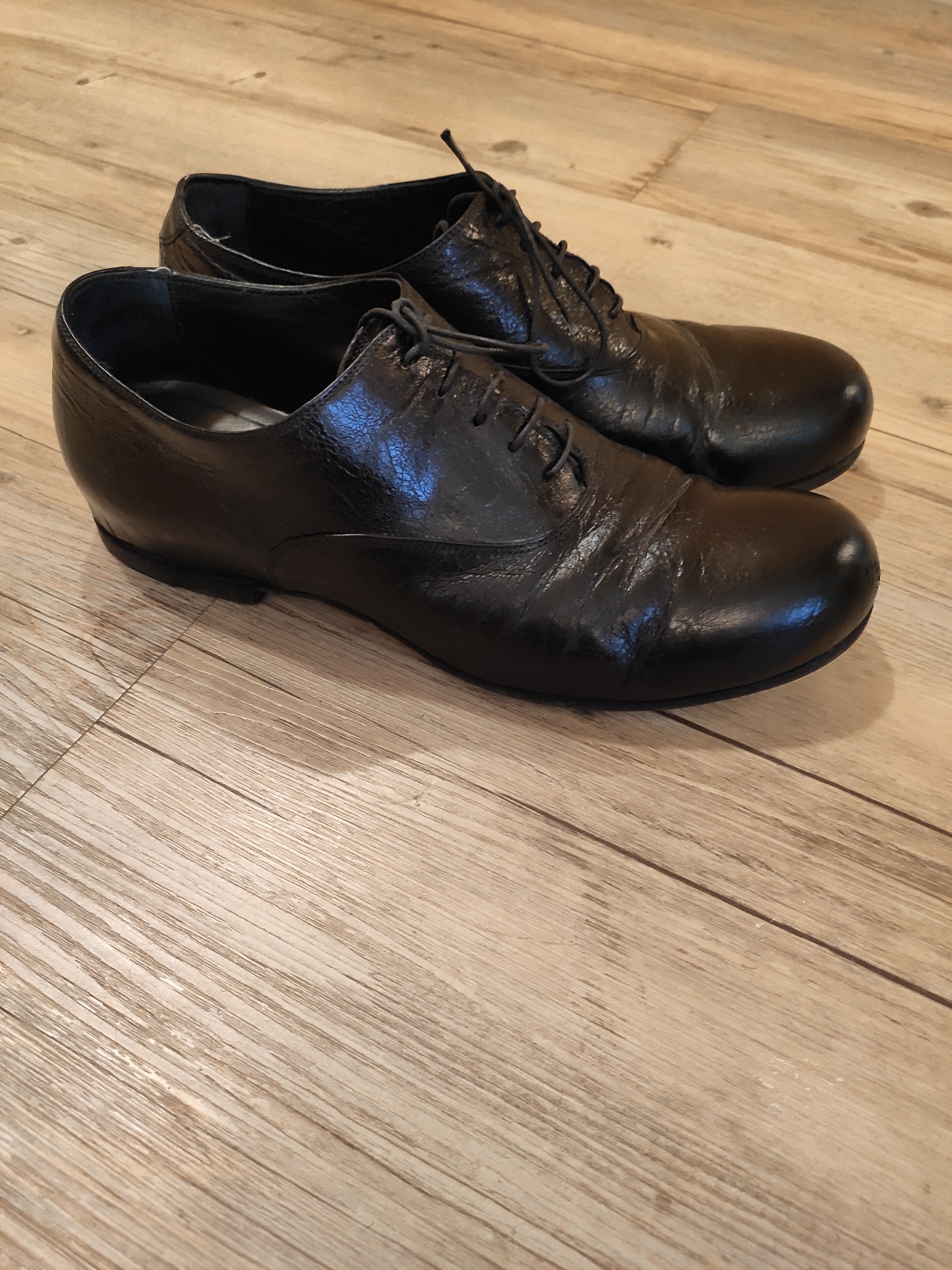 Gianni Barbato Black derbies. Like GUIDI or Comme des Garcons Size US 8.5 / EU 41-42 - 6 Thumbnail
