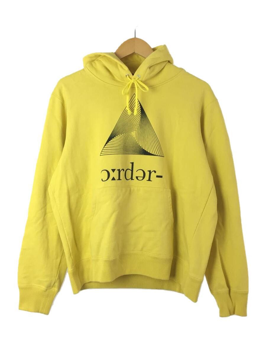 image of Undercover Aw18 Boxy Order Disorder Telescope Hoodie in Yellow, Men's (Size XL)