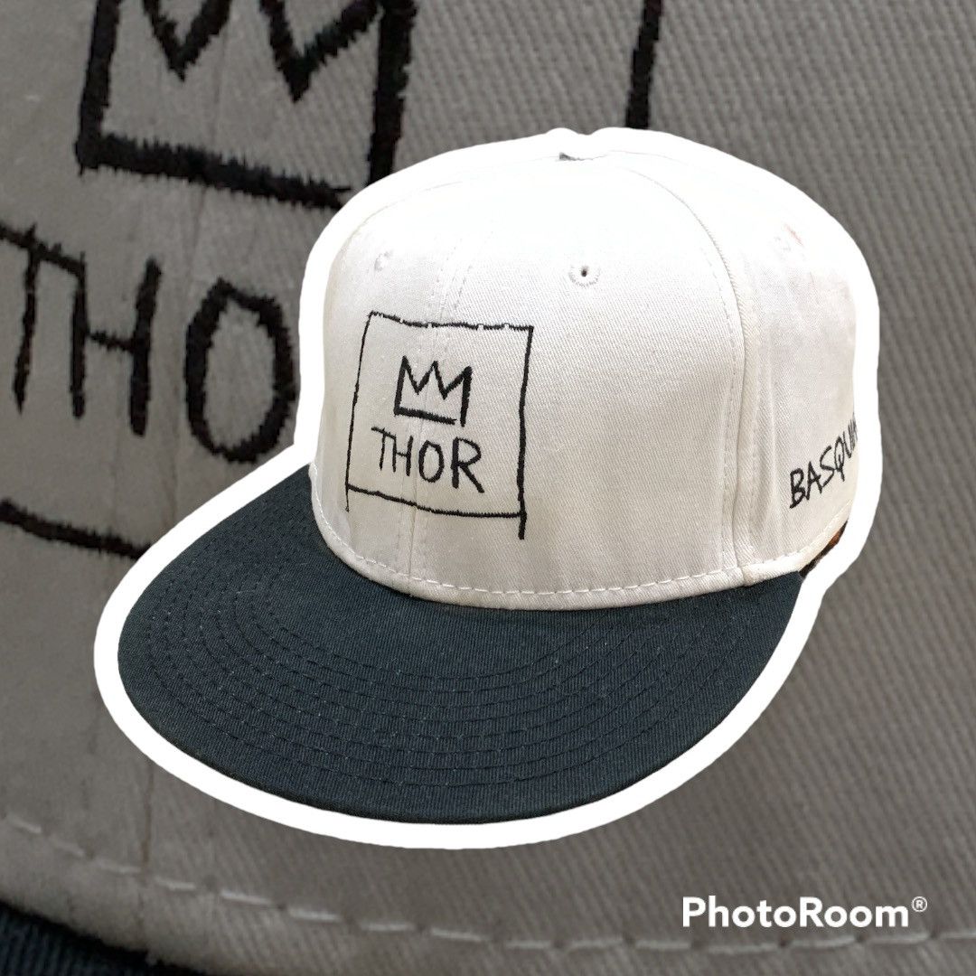 Jean-Michel Basquiat × Otto × Vintage VINTAGE 1990s JEAN MICHEL BASQUIAT THOR SNAPBACK Size ONE SIZE - 1 Thumbnail