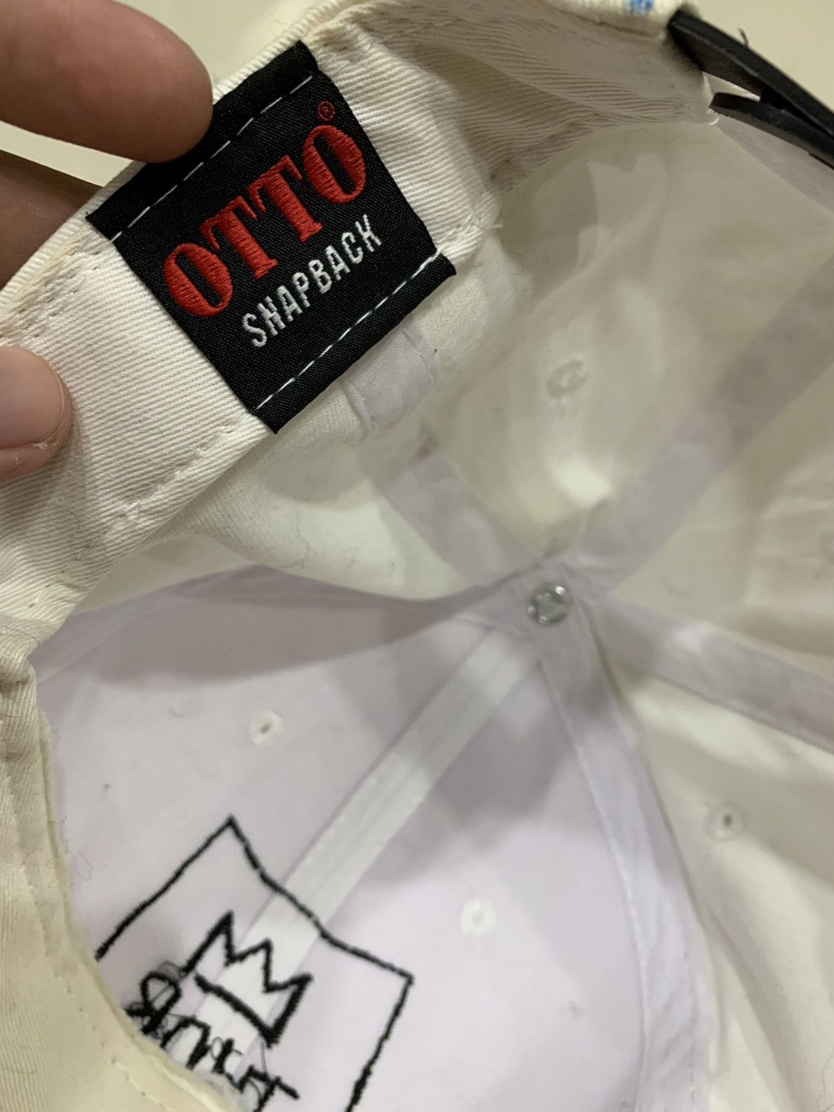 Jean-Michel Basquiat × Otto × Vintage VINTAGE 1990s JEAN MICHEL BASQUIAT THOR SNAPBACK Size ONE SIZE - 6 Thumbnail