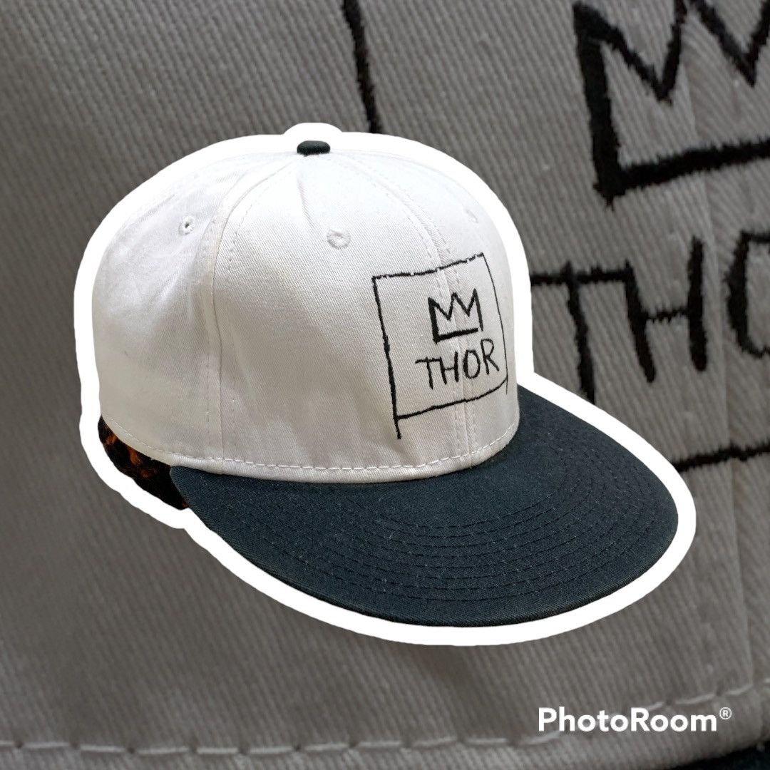 Jean-Michel Basquiat × Otto × Vintage VINTAGE 1990s JEAN MICHEL BASQUIAT THOR SNAPBACK Size ONE SIZE - 2 Thumbnail