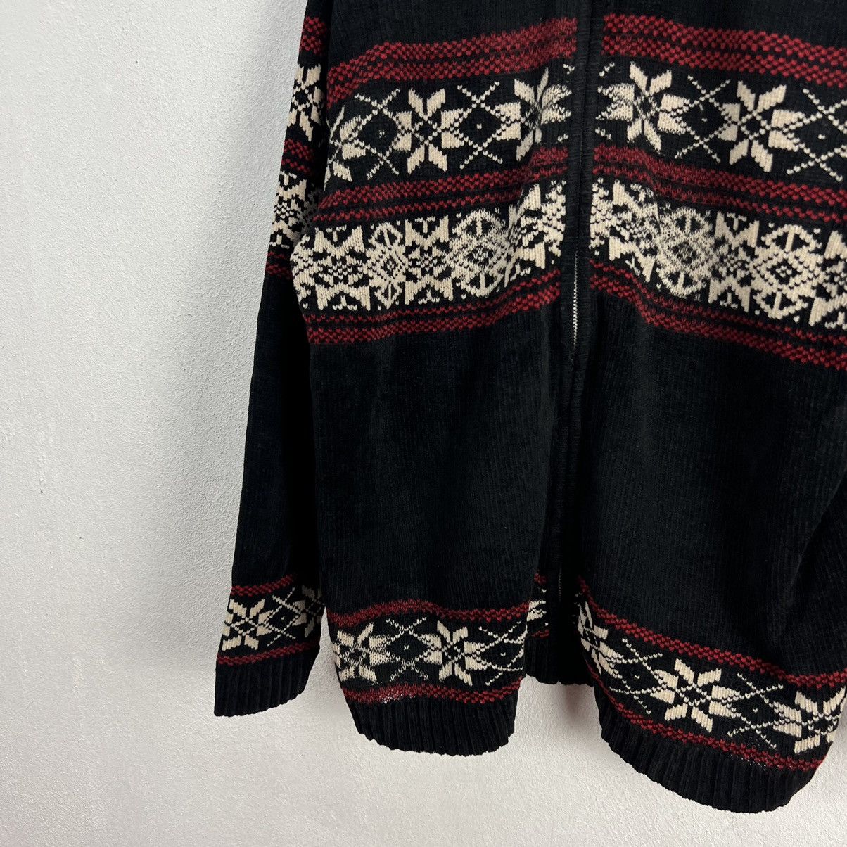 Japanese Brand VINTAGE WOODS ZIPPER JACKET NAVAJO DESIGN Size US L / EU 52-54 / 3 - 4 Thumbnail