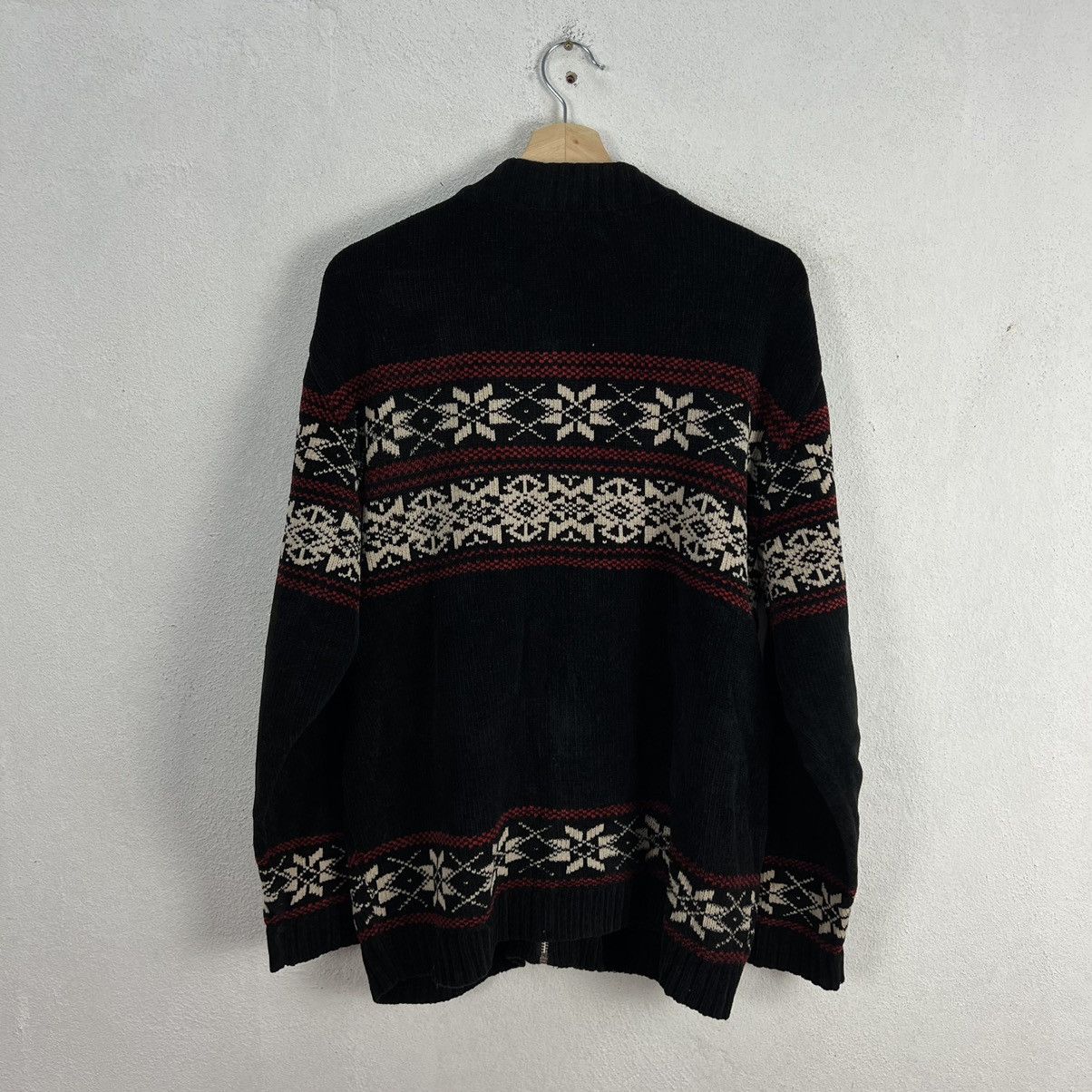 Japanese Brand VINTAGE WOODS ZIPPER JACKET NAVAJO DESIGN Size US L / EU 52-54 / 3 - 6 Thumbnail