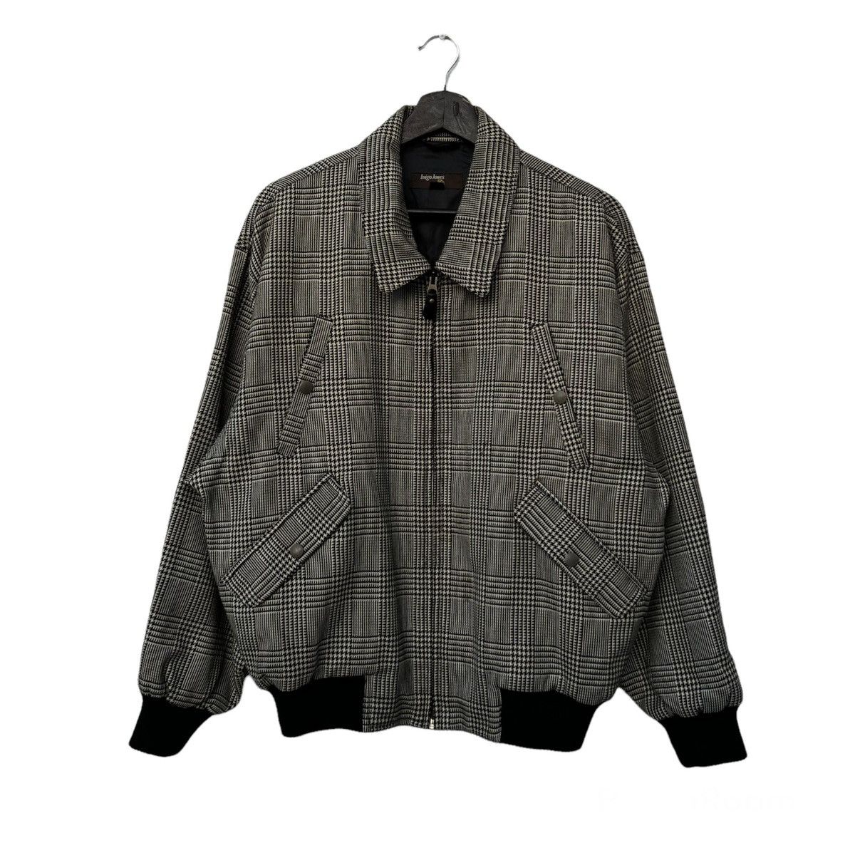 Japanese Brand INIGO JONES TARTAN BOMBER JACKET ISSEY MIYAKE MA-1 STYLE Size US M / EU 48-50 / 2 - 1 Thumbnail