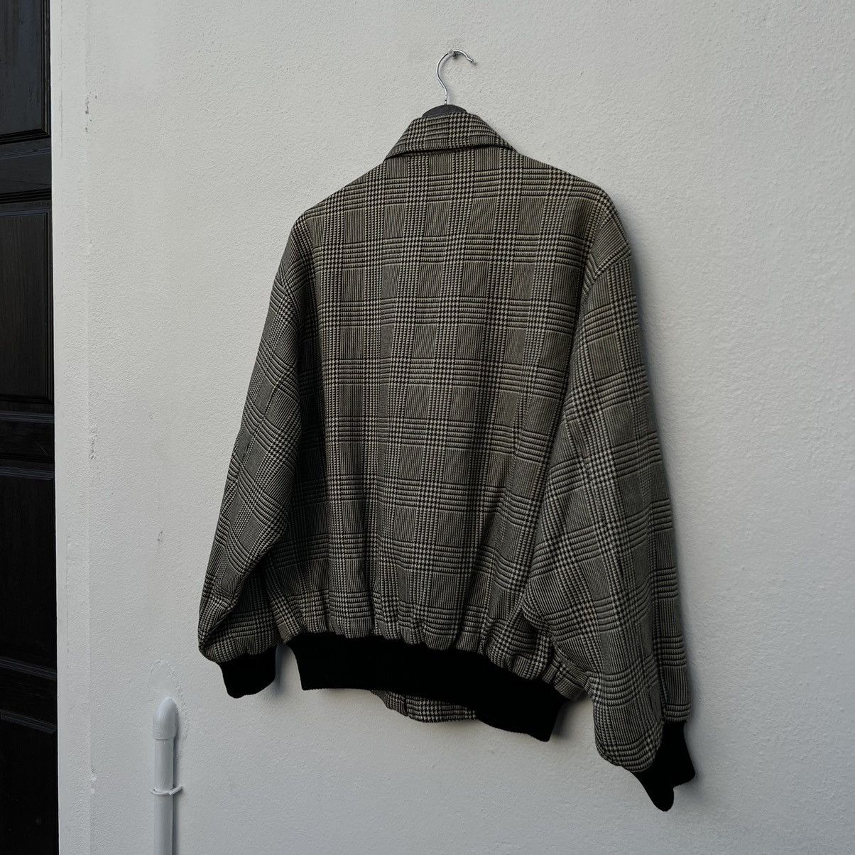Japanese Brand INIGO JONES TARTAN BOMBER JACKET ISSEY MIYAKE MA-1 STYLE Size US M / EU 48-50 / 2 - 10 Thumbnail