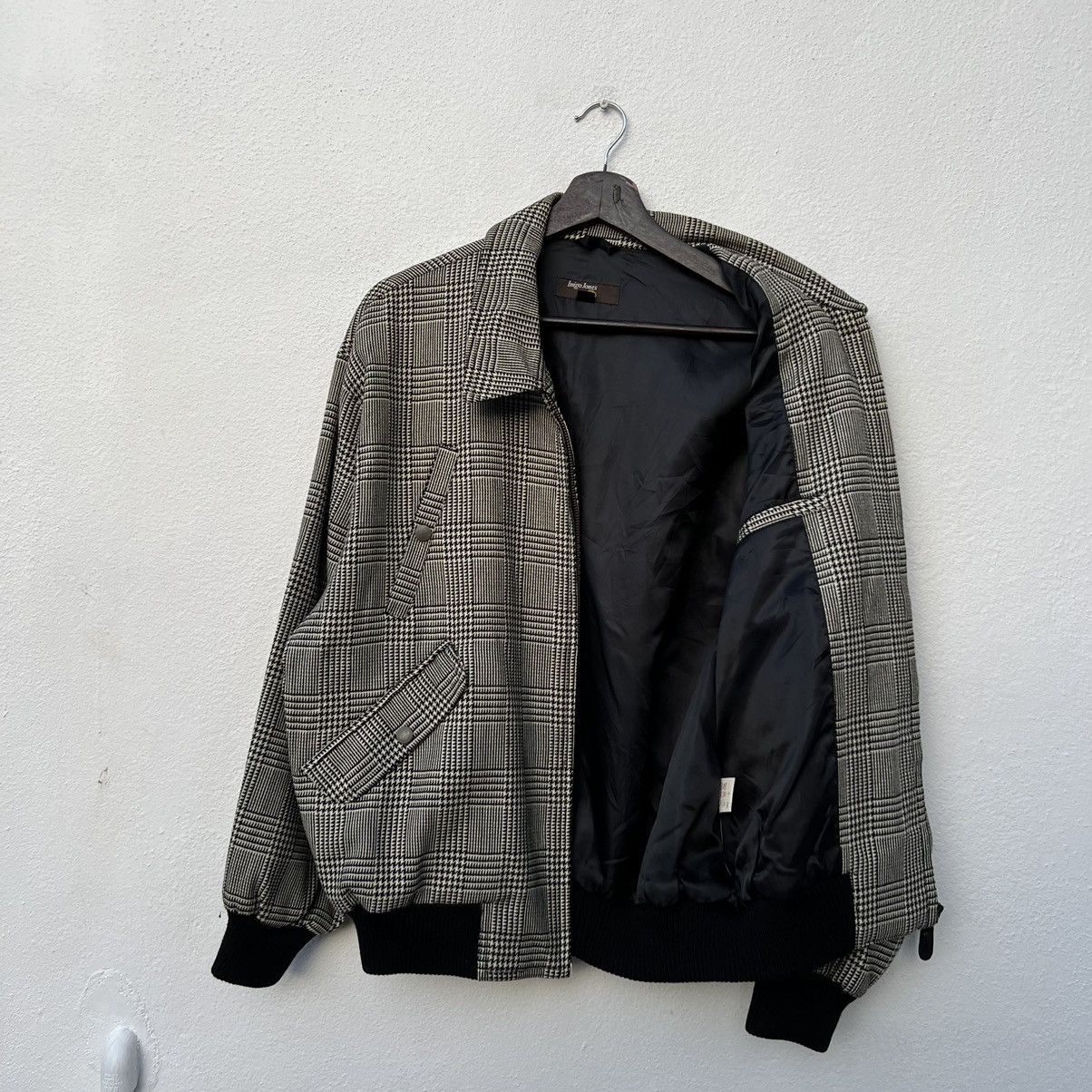 Japanese Brand INIGO JONES TARTAN BOMBER JACKET ISSEY MIYAKE MA-1 STYLE Size US M / EU 48-50 / 2 - 11 Thumbnail