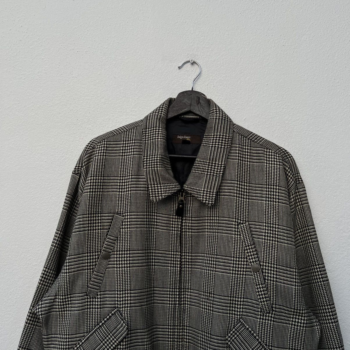 Japanese Brand INIGO JONES TARTAN BOMBER JACKET ISSEY MIYAKE MA-1 STYLE Size US M / EU 48-50 / 2 - 3 Thumbnail