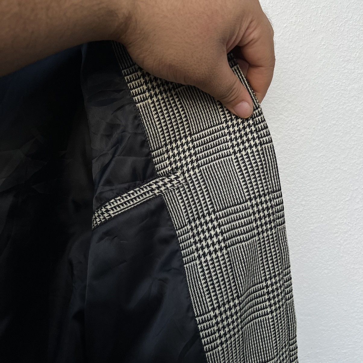 Japanese Brand INIGO JONES TARTAN BOMBER JACKET ISSEY MIYAKE MA-1 STYLE Size US M / EU 48-50 / 2 - 15 Thumbnail