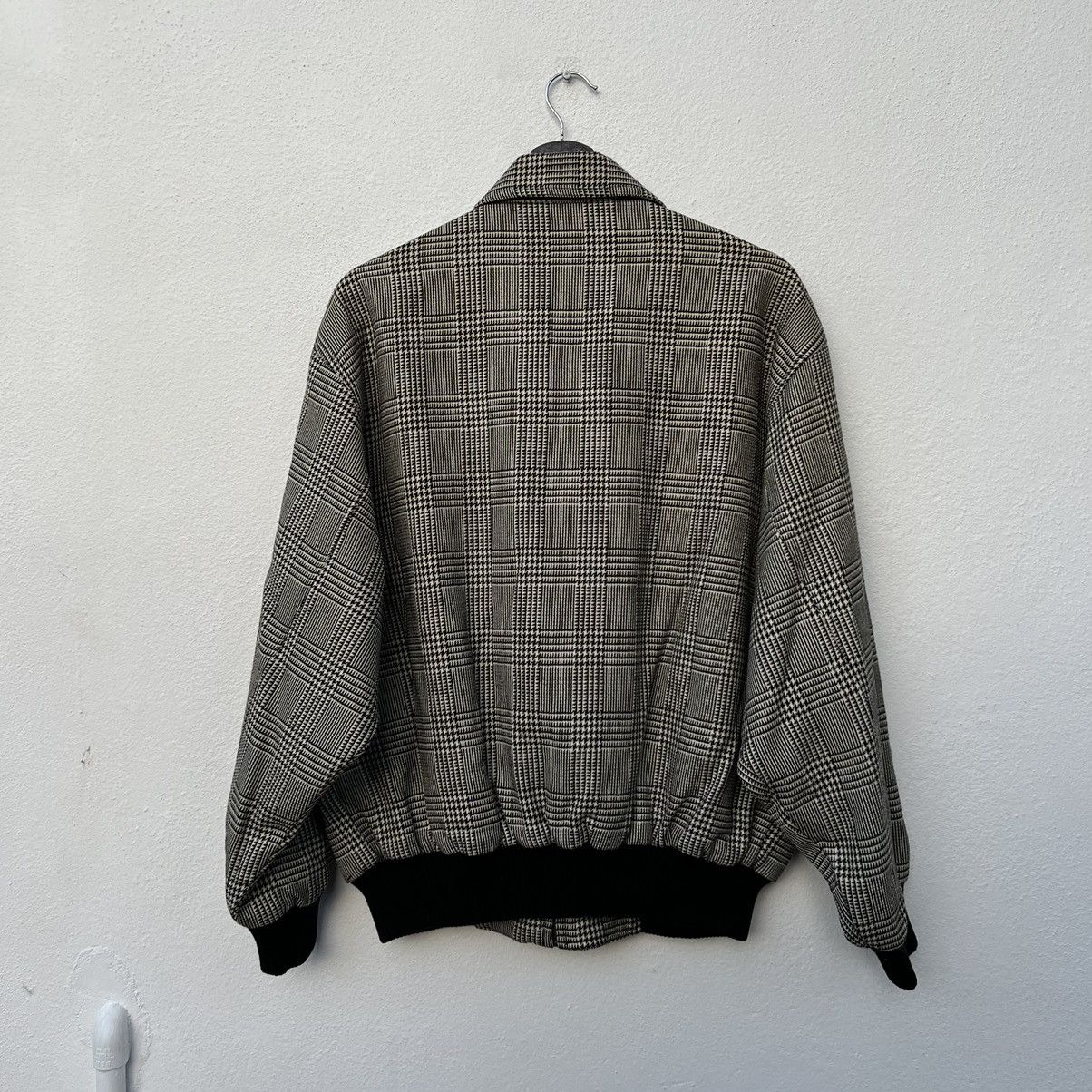 Japanese Brand INIGO JONES TARTAN BOMBER JACKET ISSEY MIYAKE MA-1 STYLE Size US M / EU 48-50 / 2 - 9 Thumbnail
