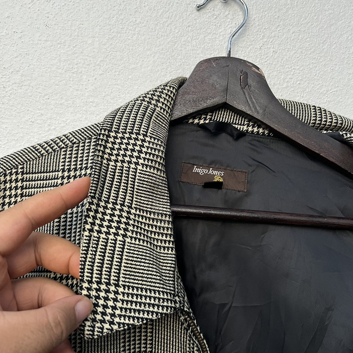 Japanese Brand INIGO JONES TARTAN BOMBER JACKET ISSEY MIYAKE MA-1 STYLE Size US M / EU 48-50 / 2 - 14 Thumbnail