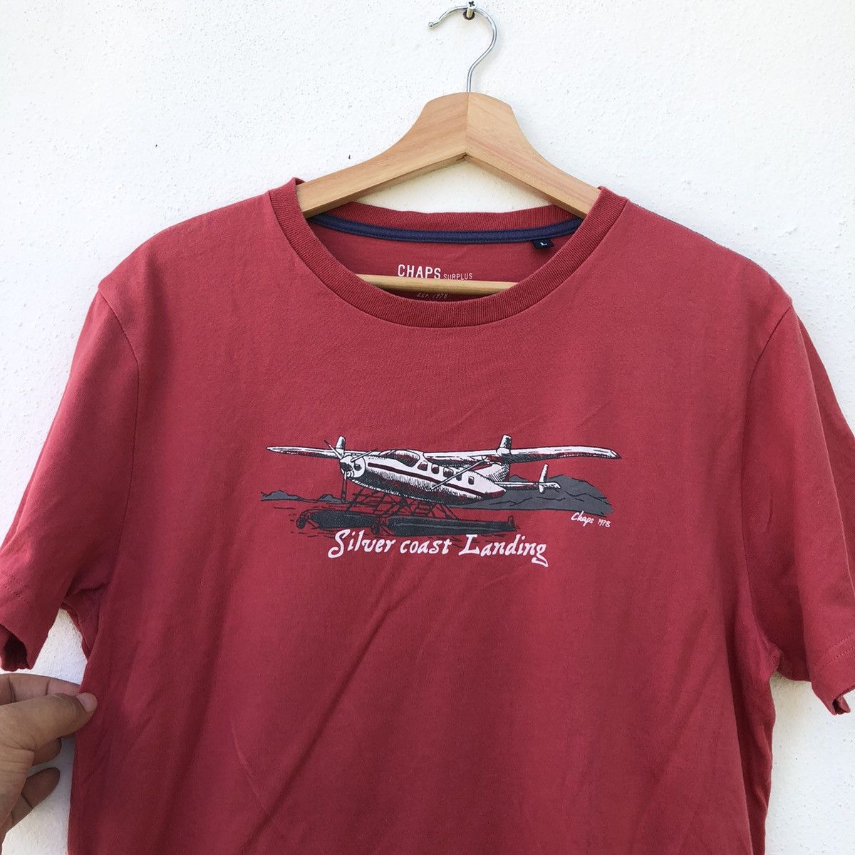Chaps BIG LOGO CHAPS SURPLUS T-SHIRT Size US L / EU 52-54 / 3 - 3 Thumbnail
