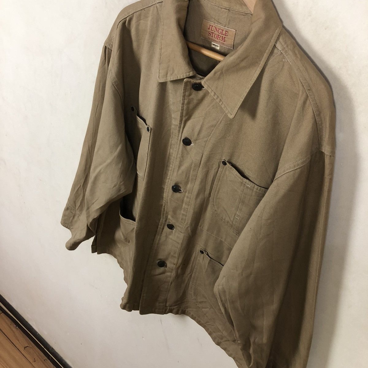 Japanese Brand JUNGLE STORM CHORE JACKET MULTI POCKET Size US L / EU 52-54 / 3 - 3 Thumbnail
