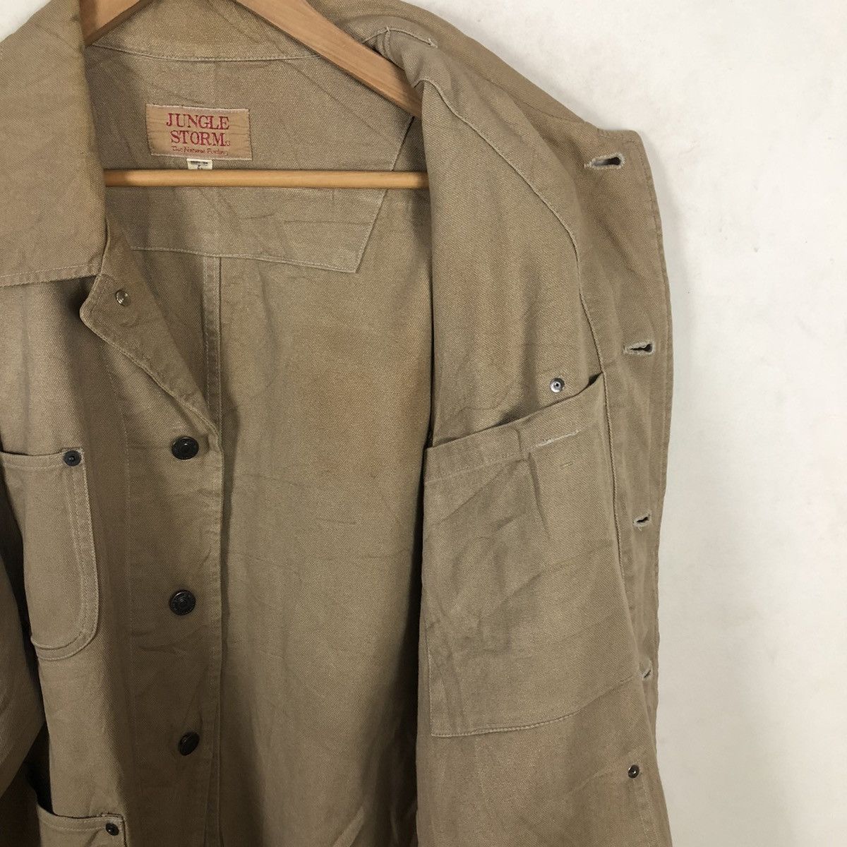 Japanese Brand JUNGLE STORM CHORE JACKET MULTI POCKET Size US L / EU 52-54 / 3 - 11 Thumbnail