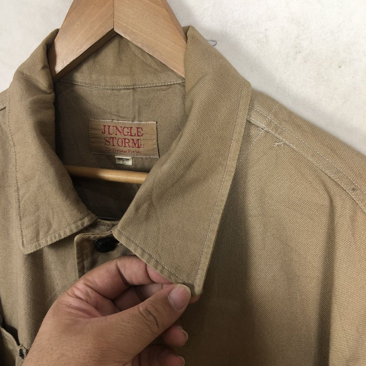 Japanese Brand JUNGLE STORM CHORE JACKET MULTI POCKET Size US L / EU 52-54 / 3 - 5 Thumbnail