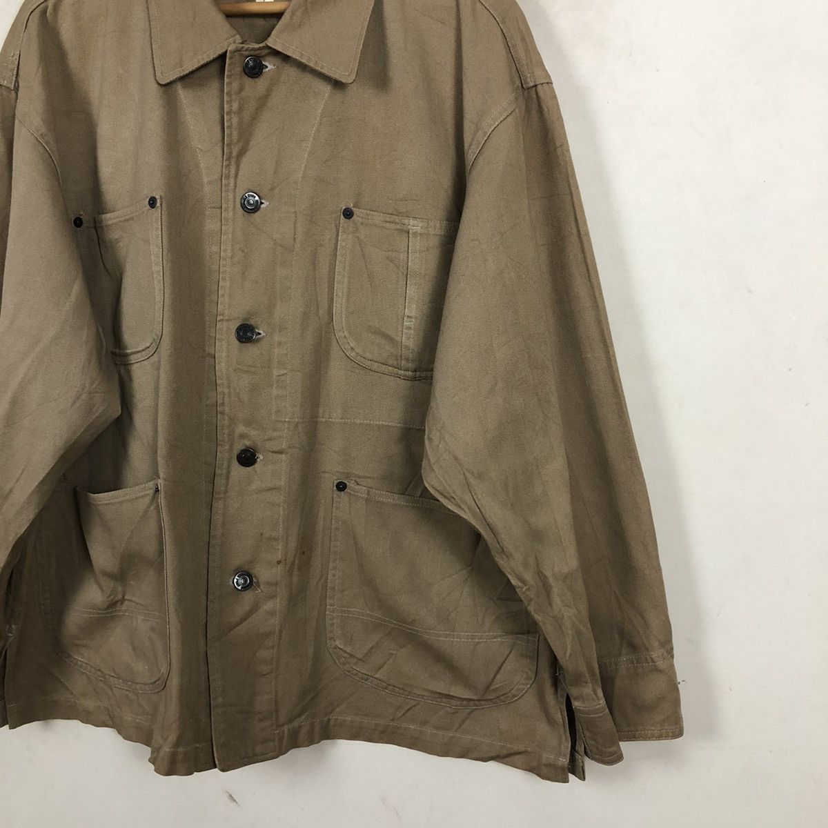 Japanese Brand JUNGLE STORM CHORE JACKET MULTI POCKET Size US L / EU 52-54 / 3 - 4 Thumbnail