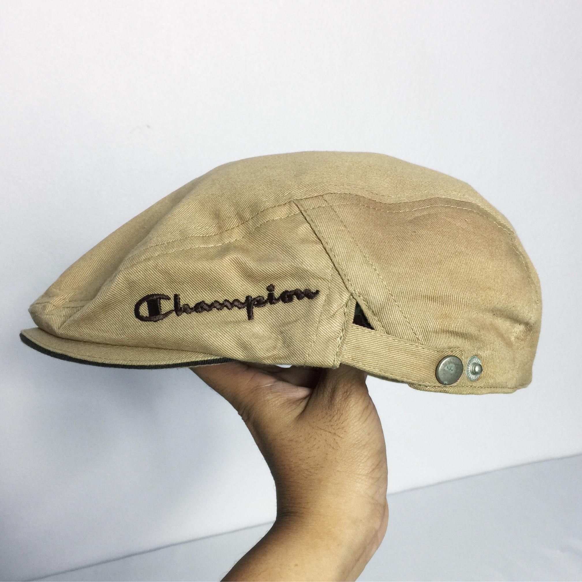 Champion Rare Champion Flat Hat / Baretta Size ONE SIZE - 3 Thumbnail