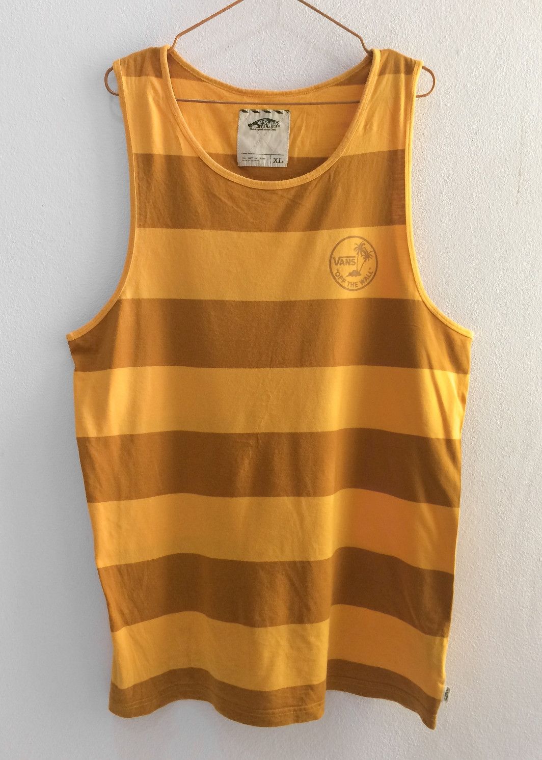 Vans Rare Vans Stripe Sleeveless Tees Size US XL / EU 56 / 4 - 1 Thumbnail