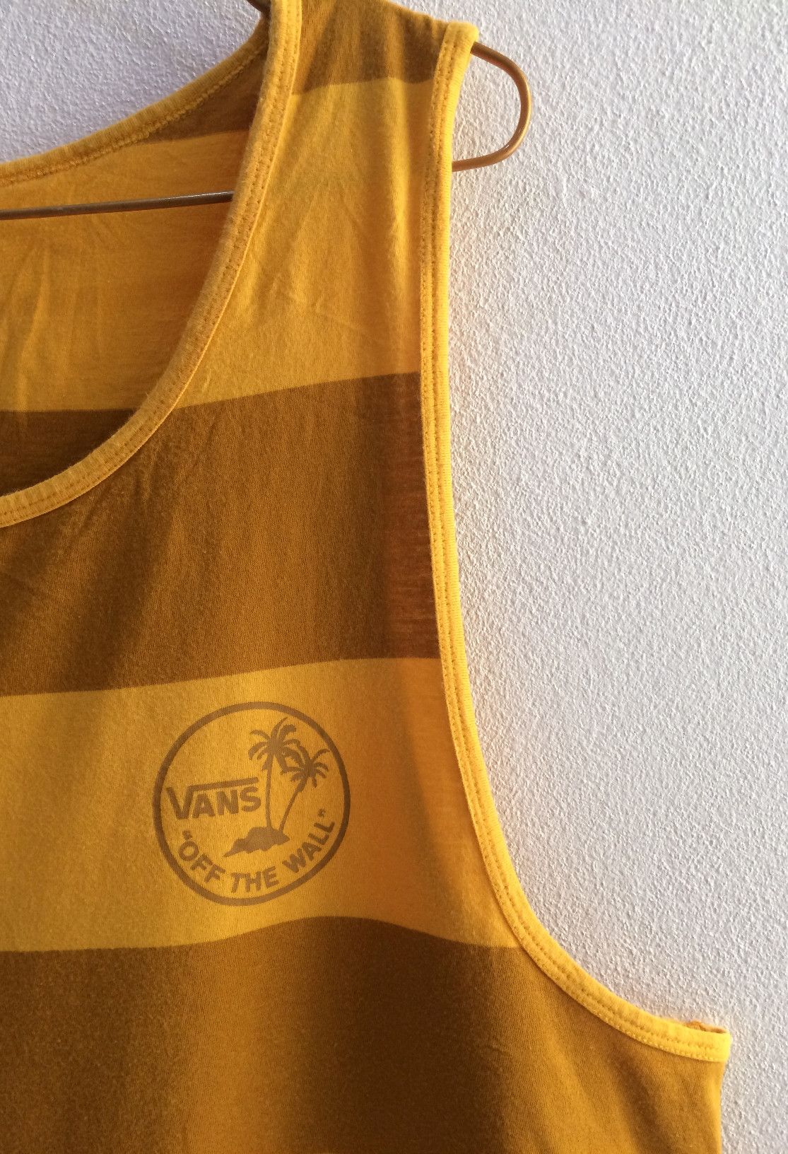Vans Rare Vans Stripe Sleeveless Tees Size US XL / EU 56 / 4 - 3 Thumbnail
