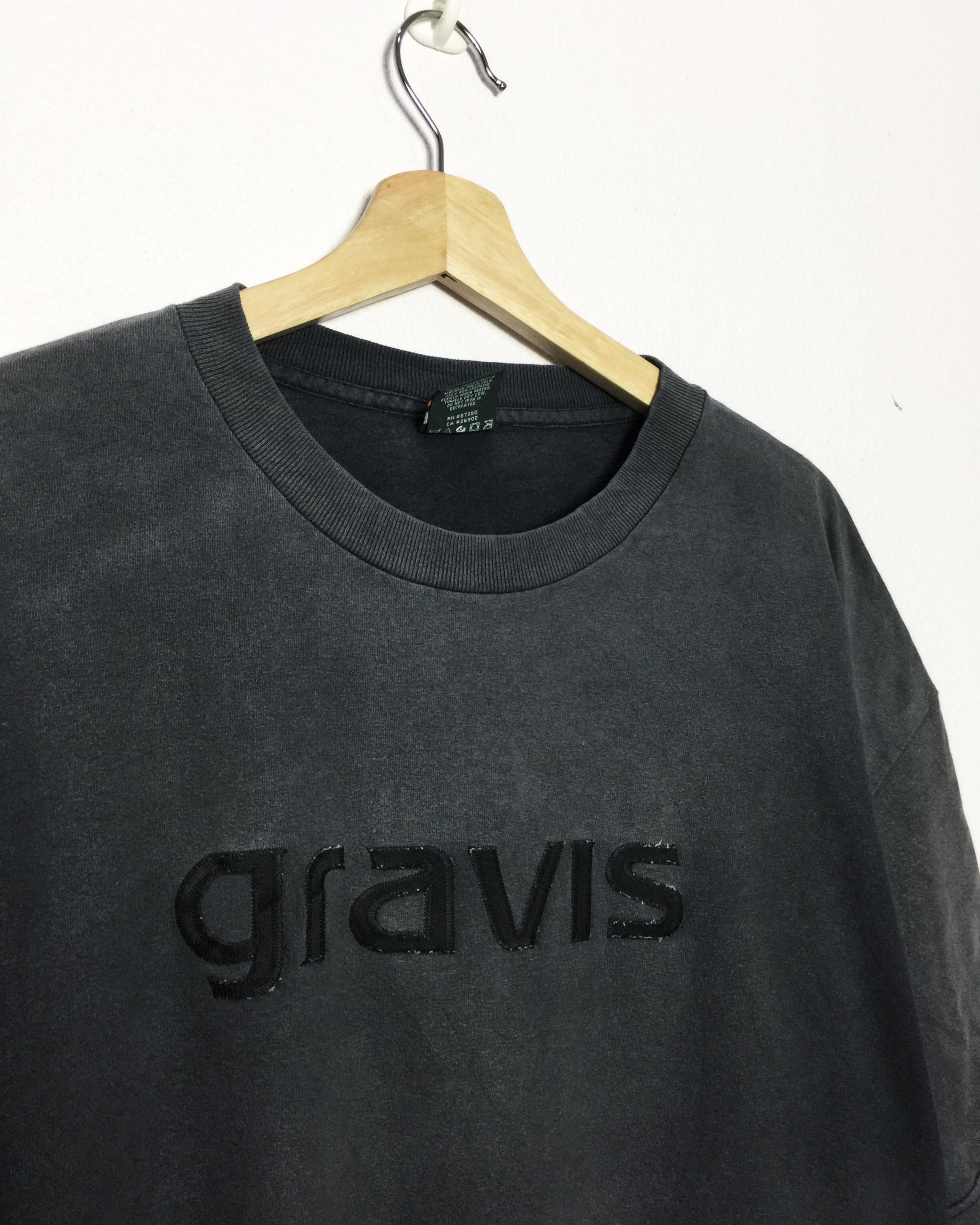 Gravis × Vintage Vintage Gravis Embroidered Logo Tees Made in USA Size US XL / EU 56 / 4 - 3 Thumbnail