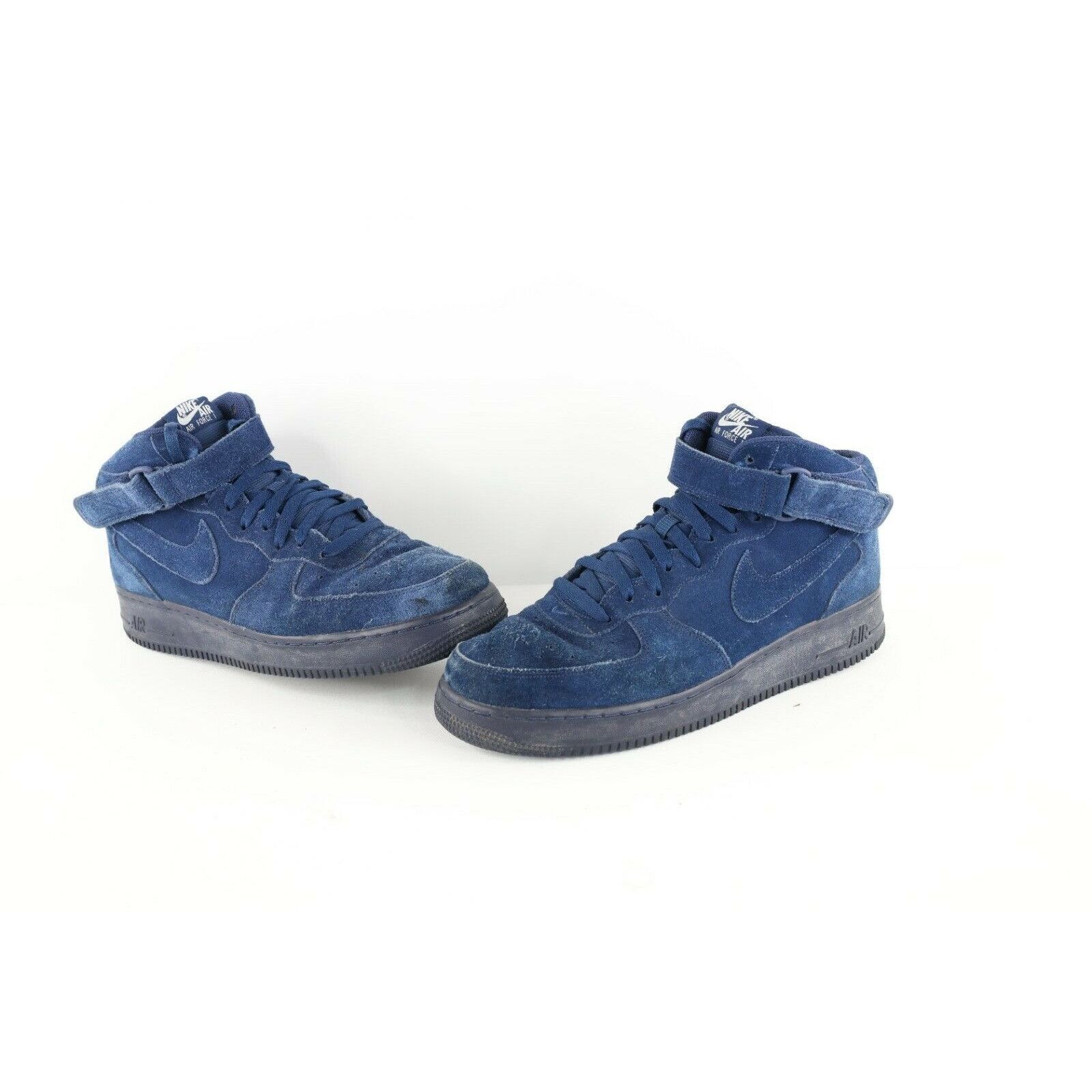 Nike Nike Air Force 1 Mid '07 Binary Blue Shoes Sneakers Suede Size US 12 / EU 45 - 1 Thumbnail