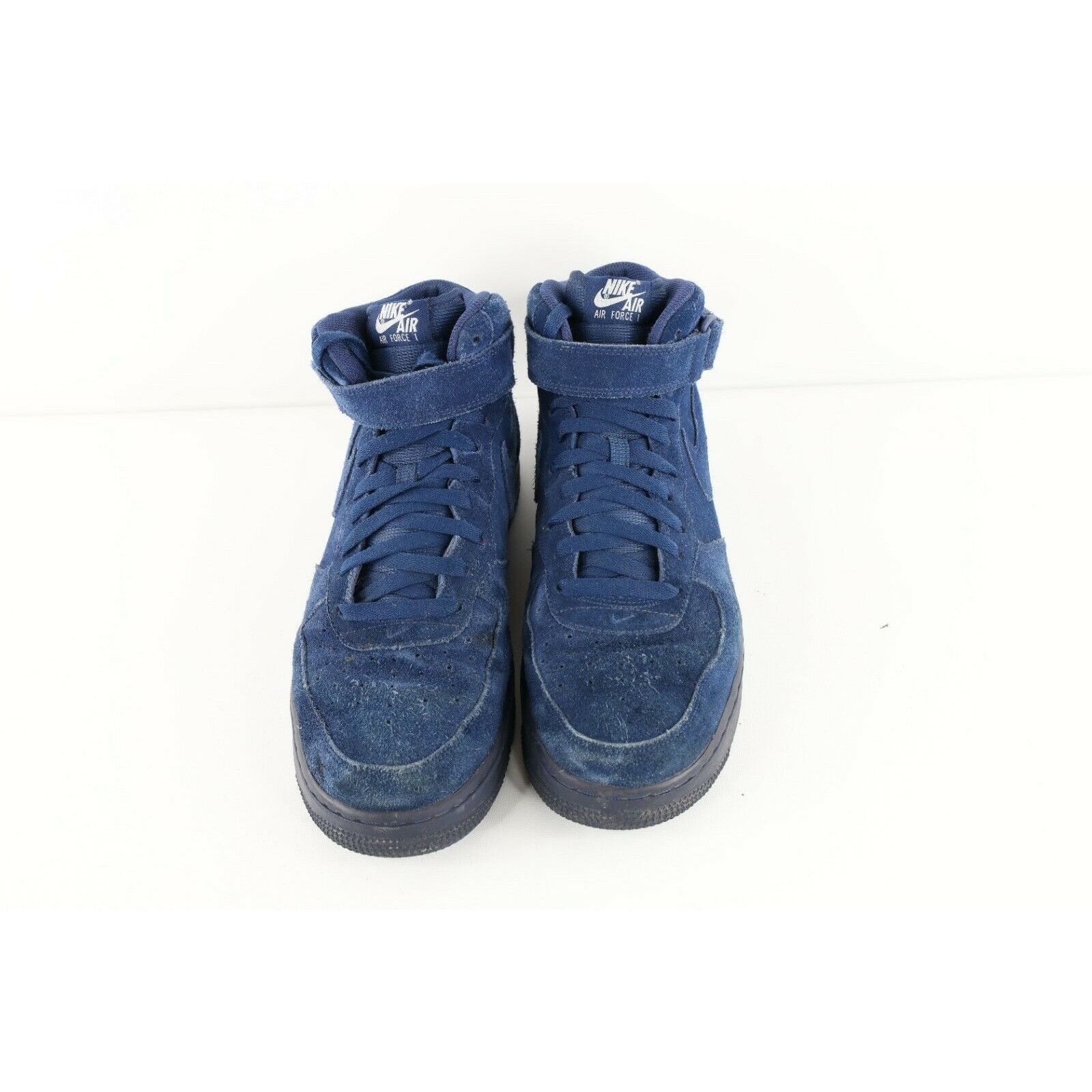 Nike Nike Air Force 1 Mid '07 Binary Blue Shoes Sneakers Suede Size US 12 / EU 45 - 2 Thumbnail