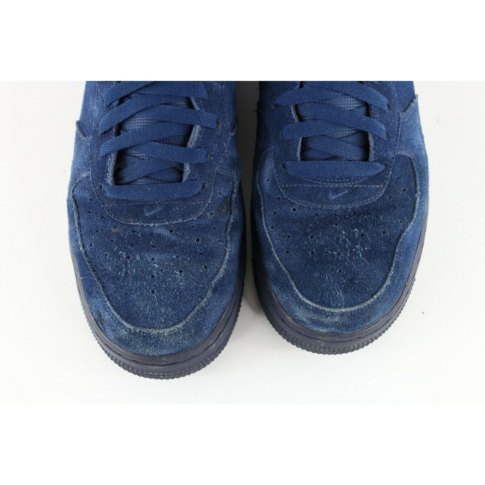 Nike Nike Air Force 1 Mid '07 Binary Blue Shoes Sneakers Suede Size US 12 / EU 45 - 3 Thumbnail