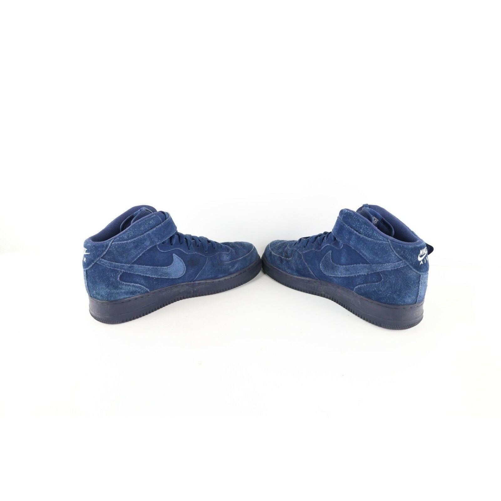 Nike Nike Air Force 1 Mid '07 Binary Blue Shoes Sneakers Suede Size US 12 / EU 45 - 6 Thumbnail
