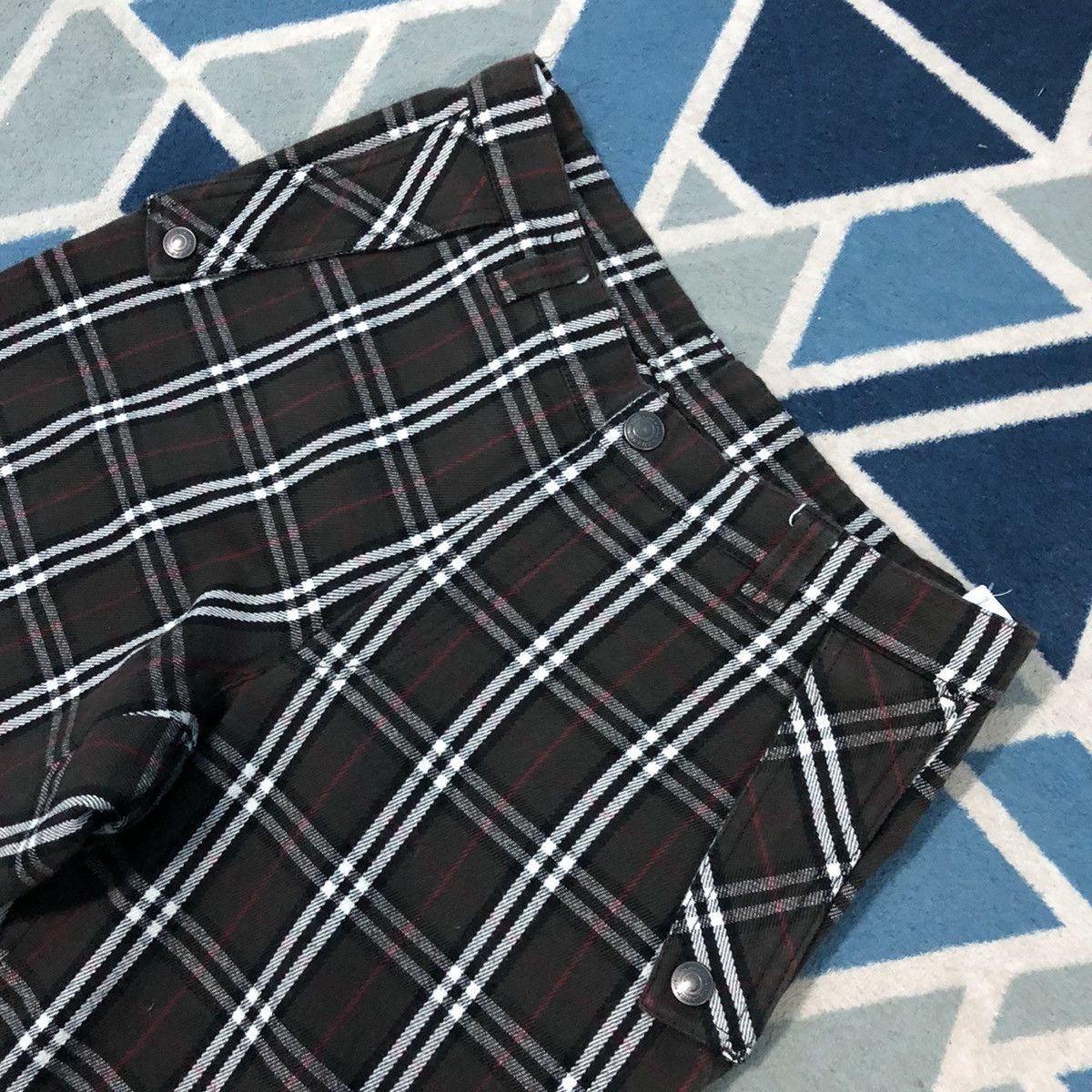 Burberry Hot💥 Rare Burberry Checked Bondage Pant Size US 28 / EU 44 - 4 Thumbnail