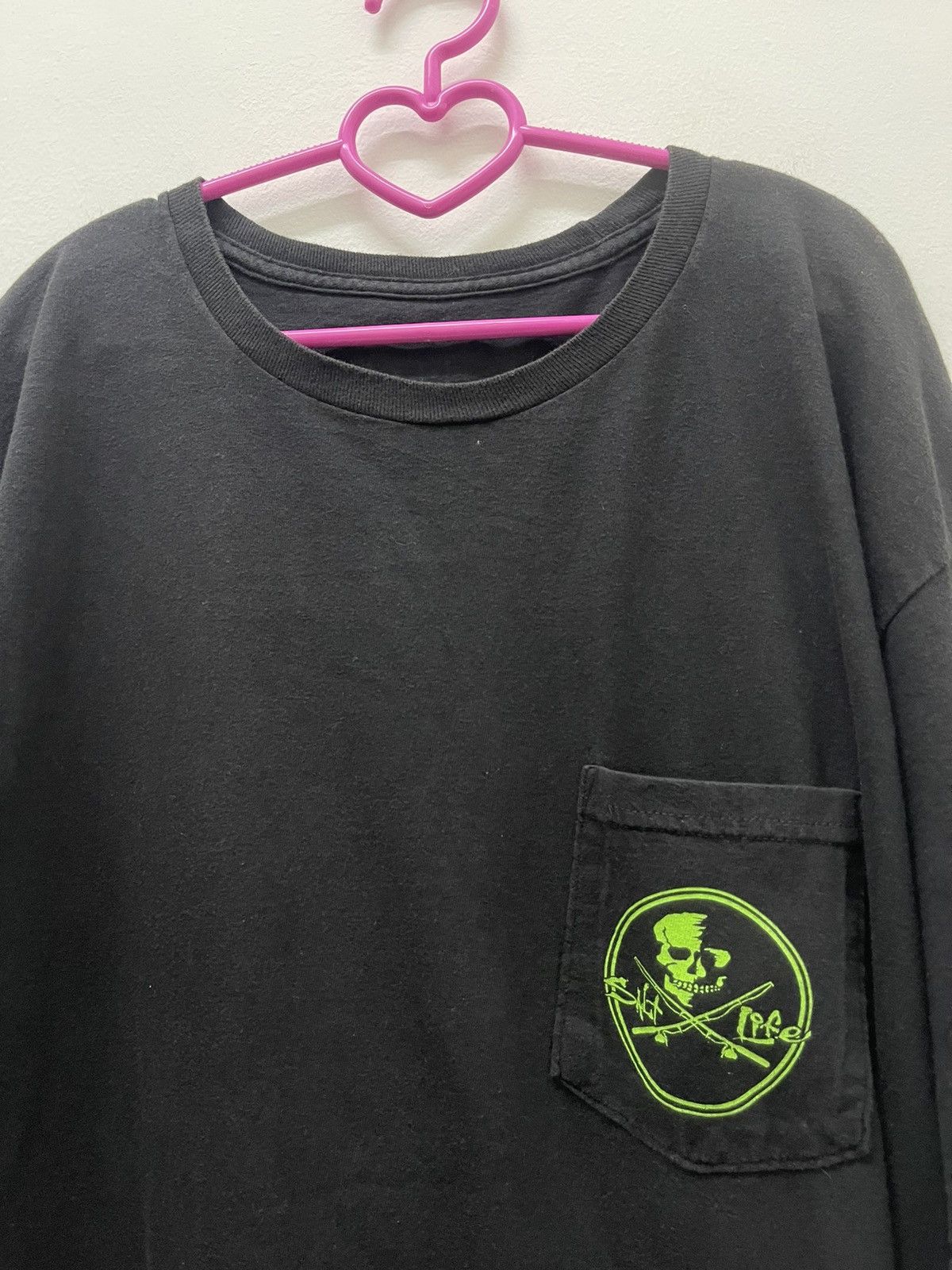 Mastermind Japan Rare Vintage SALT LIFE Single Pocket Skull Pirates Spell Out Size US L / EU 52-54 / 3 - 4 Thumbnail