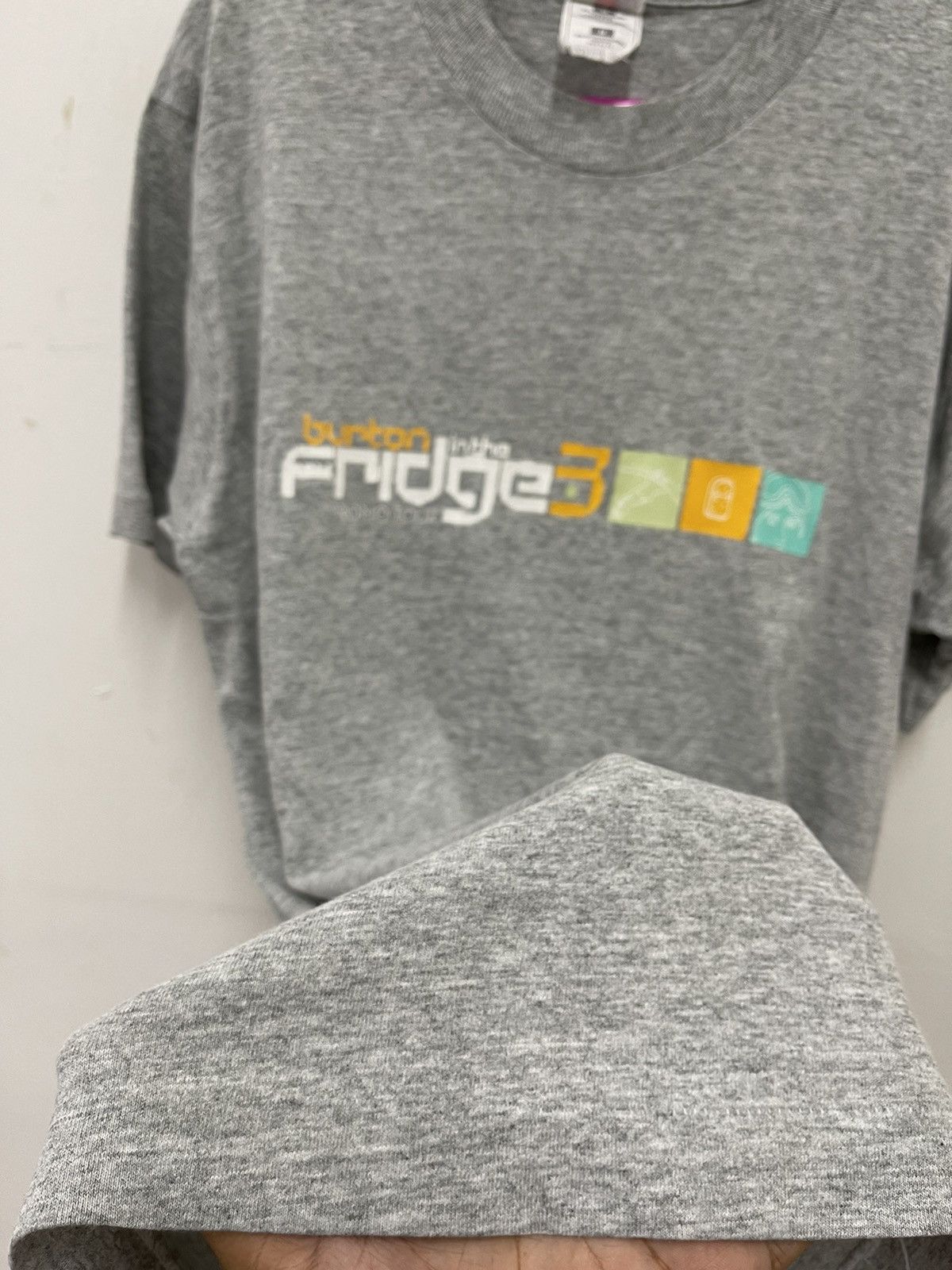 Burton Rare Vintage BURTON In The Fridge 3 Promo Tour Shirt Size US M / EU 48-50 / 2 - 5 Thumbnail